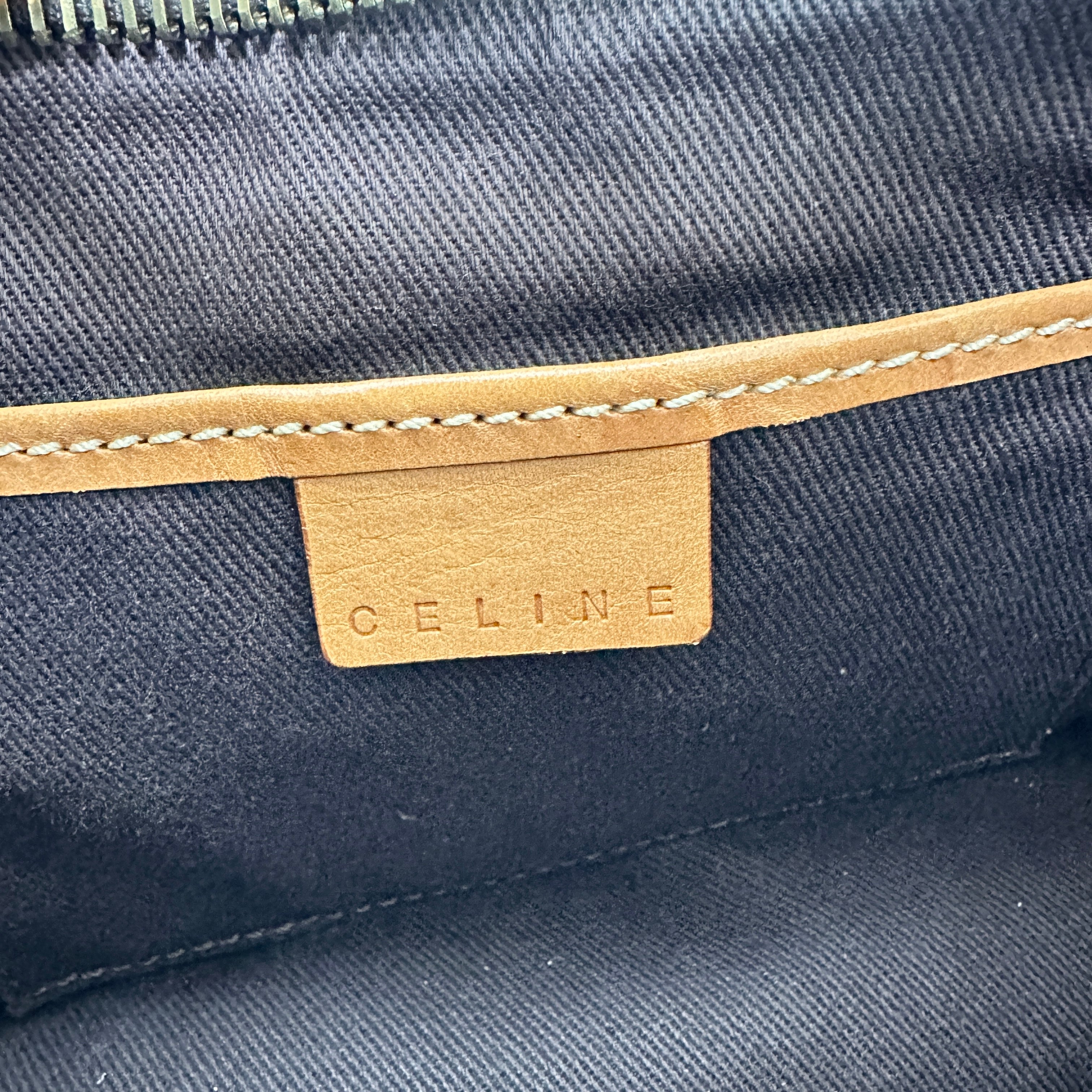 CELINE セリーヌ マカダム ワンショルダーバッグ