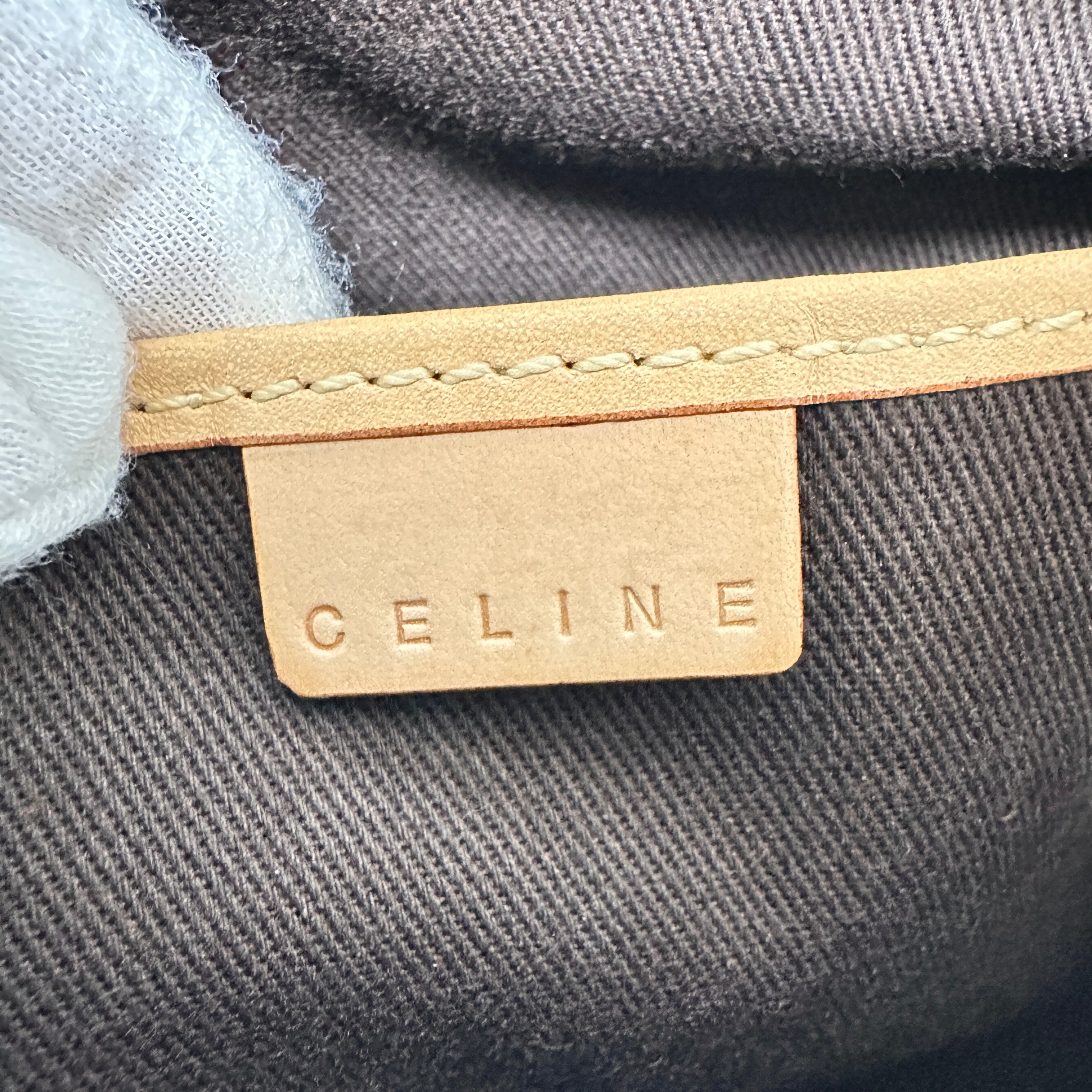 CELINE セリーヌ マカダム ワンショルダーバッグ