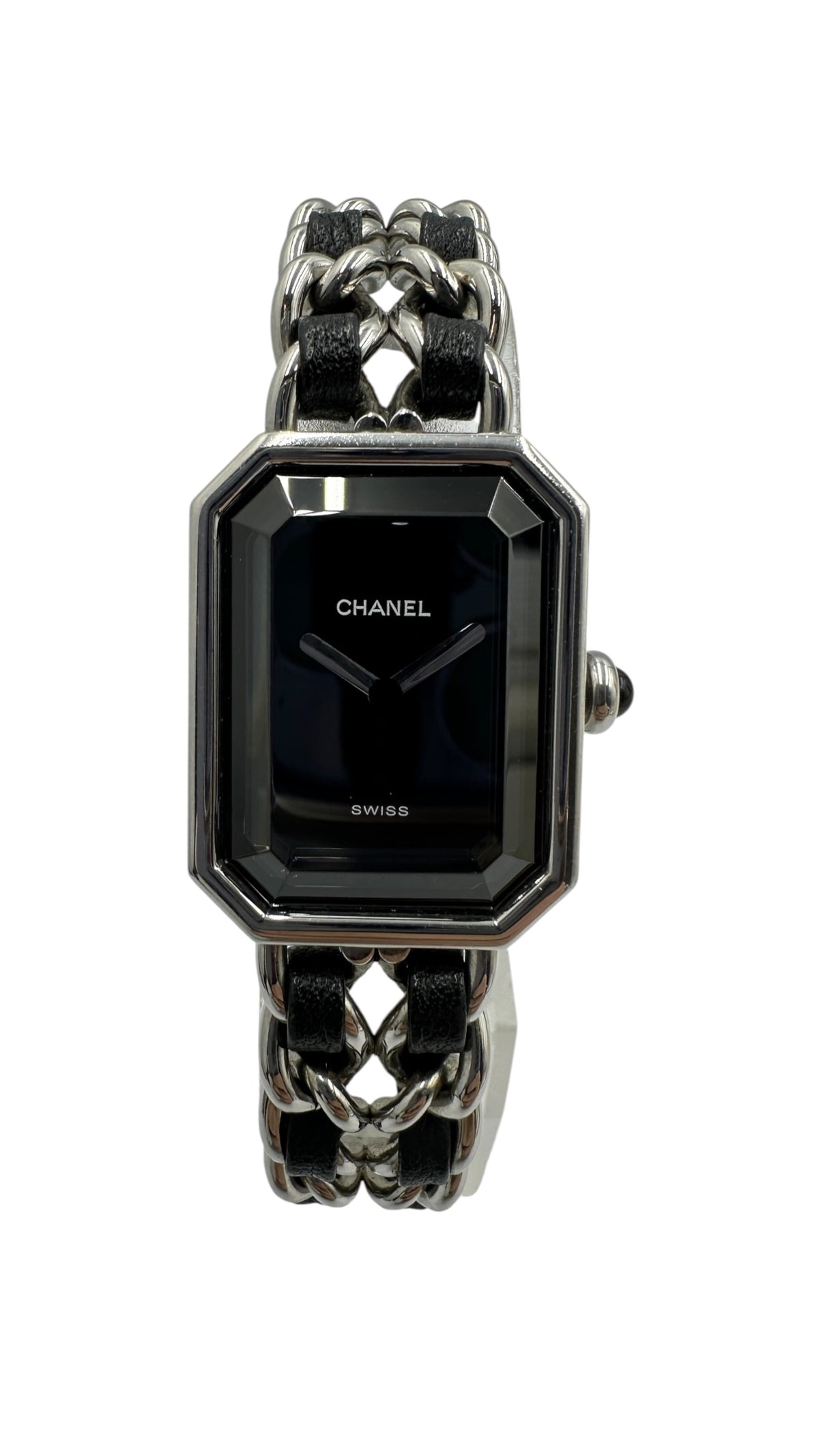 CHANEL シャネル プルミエール シルバー Lサイズ