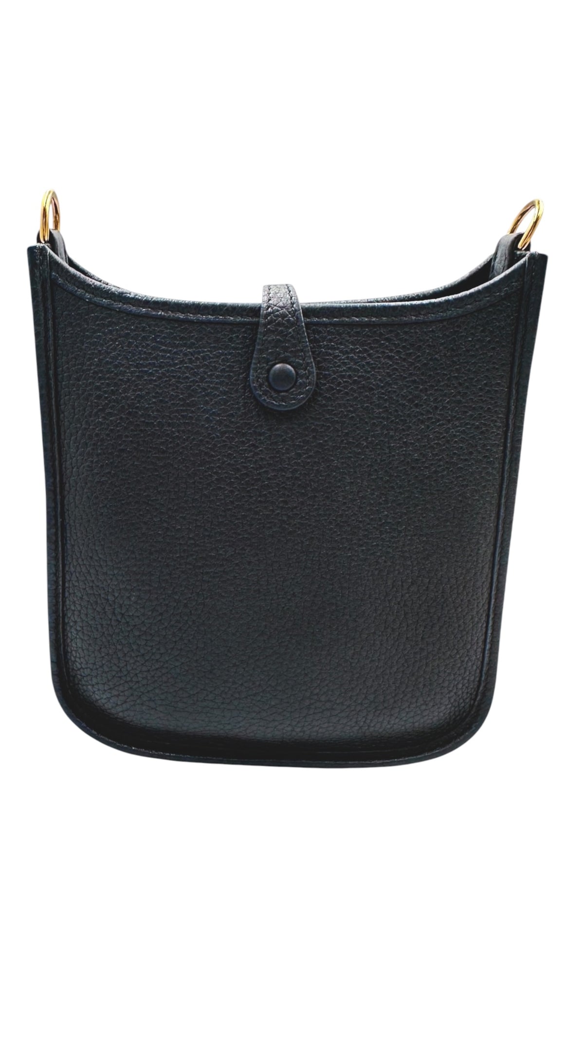 HERMES エルメス エヴリンTPM トリヨン ショルダーバッグ ネイビー