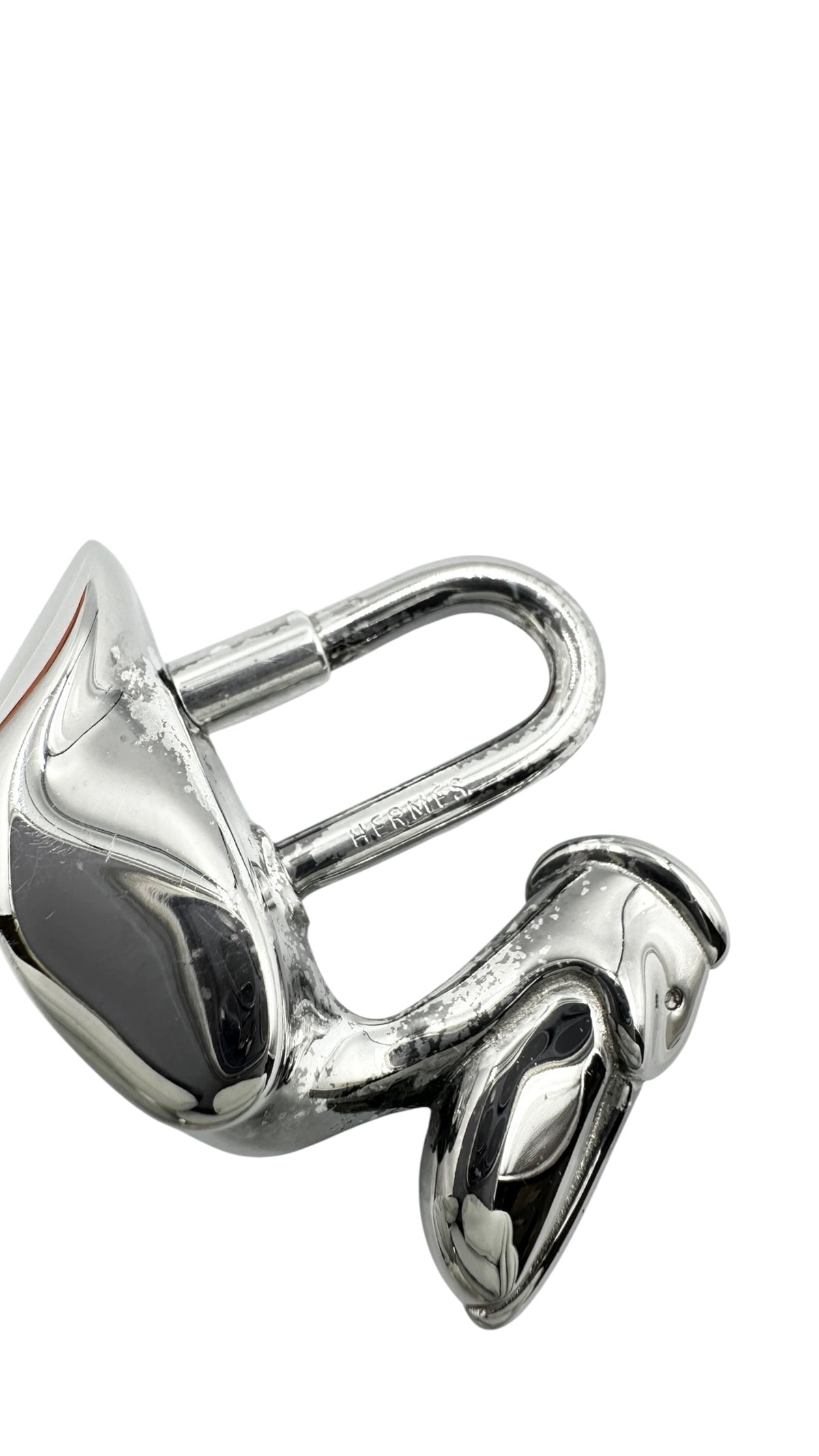 HERMES エルメス カデナ ペリカン 1992年限定 シルバー