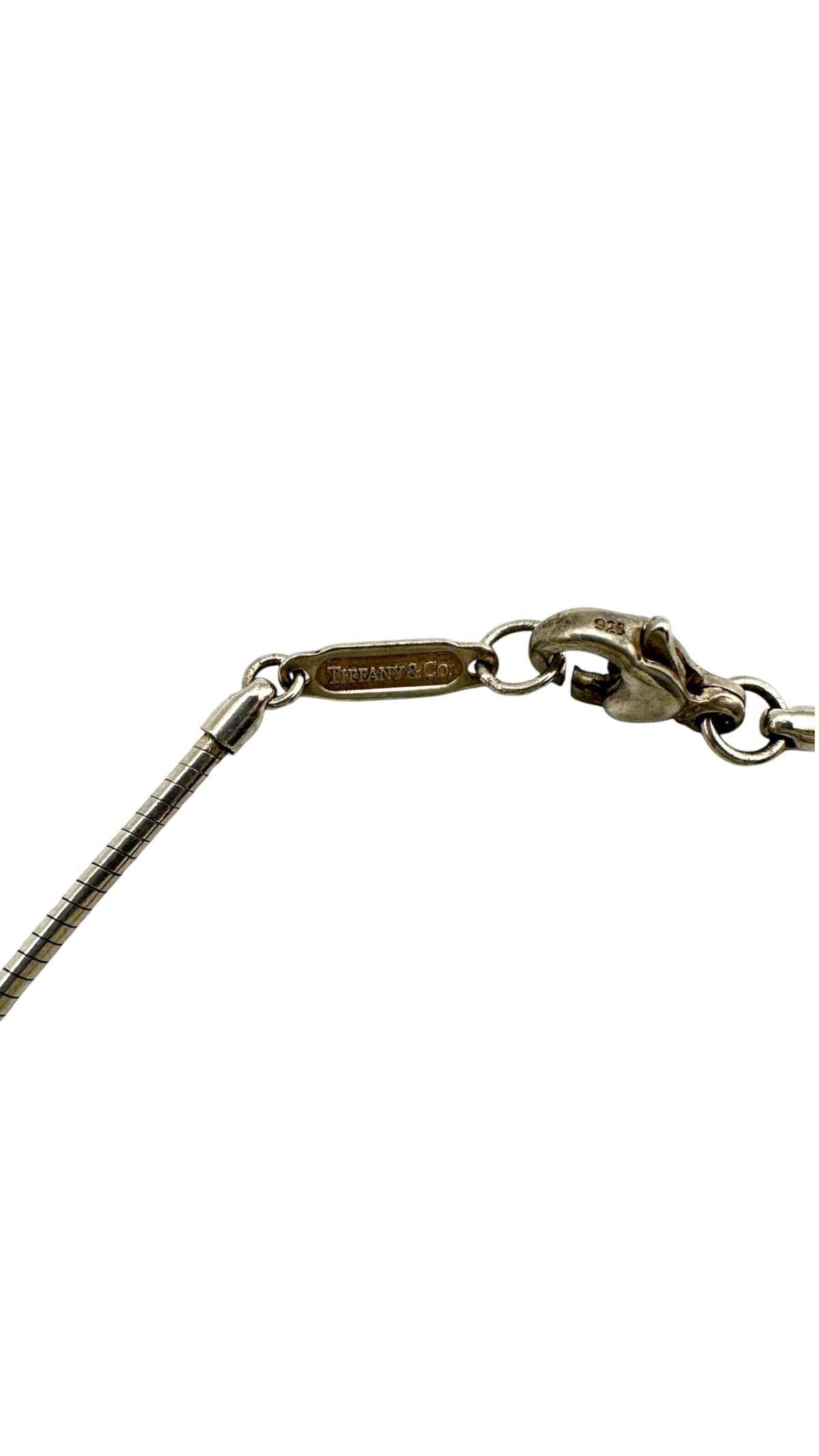 TIFFANY & Co. ティファニー カットアウト クロス ワイヤーネックレス チョーカー