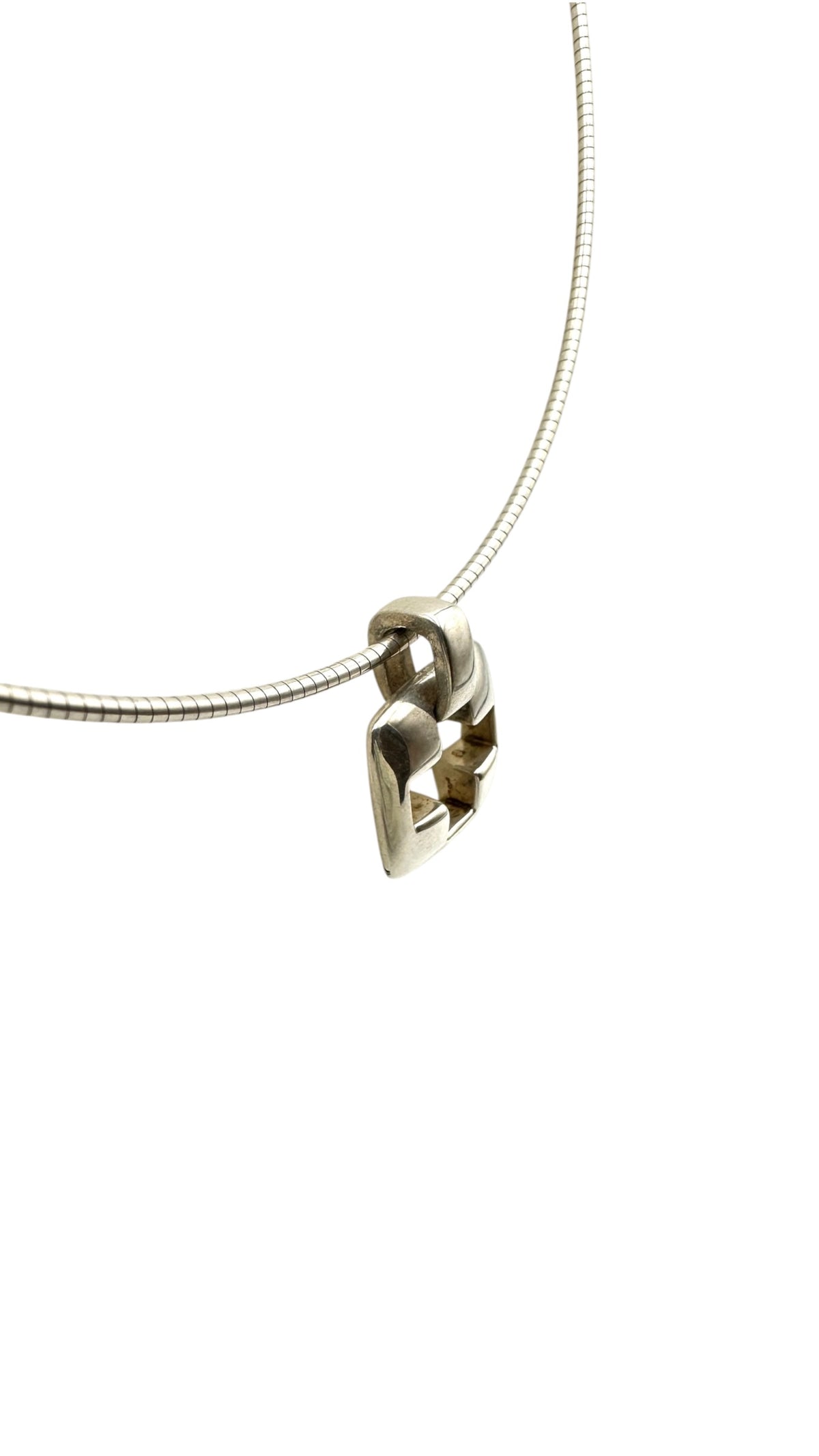 TIFFANY & Co. ティファニー カットアウト クロス ワイヤーネックレス チョーカー