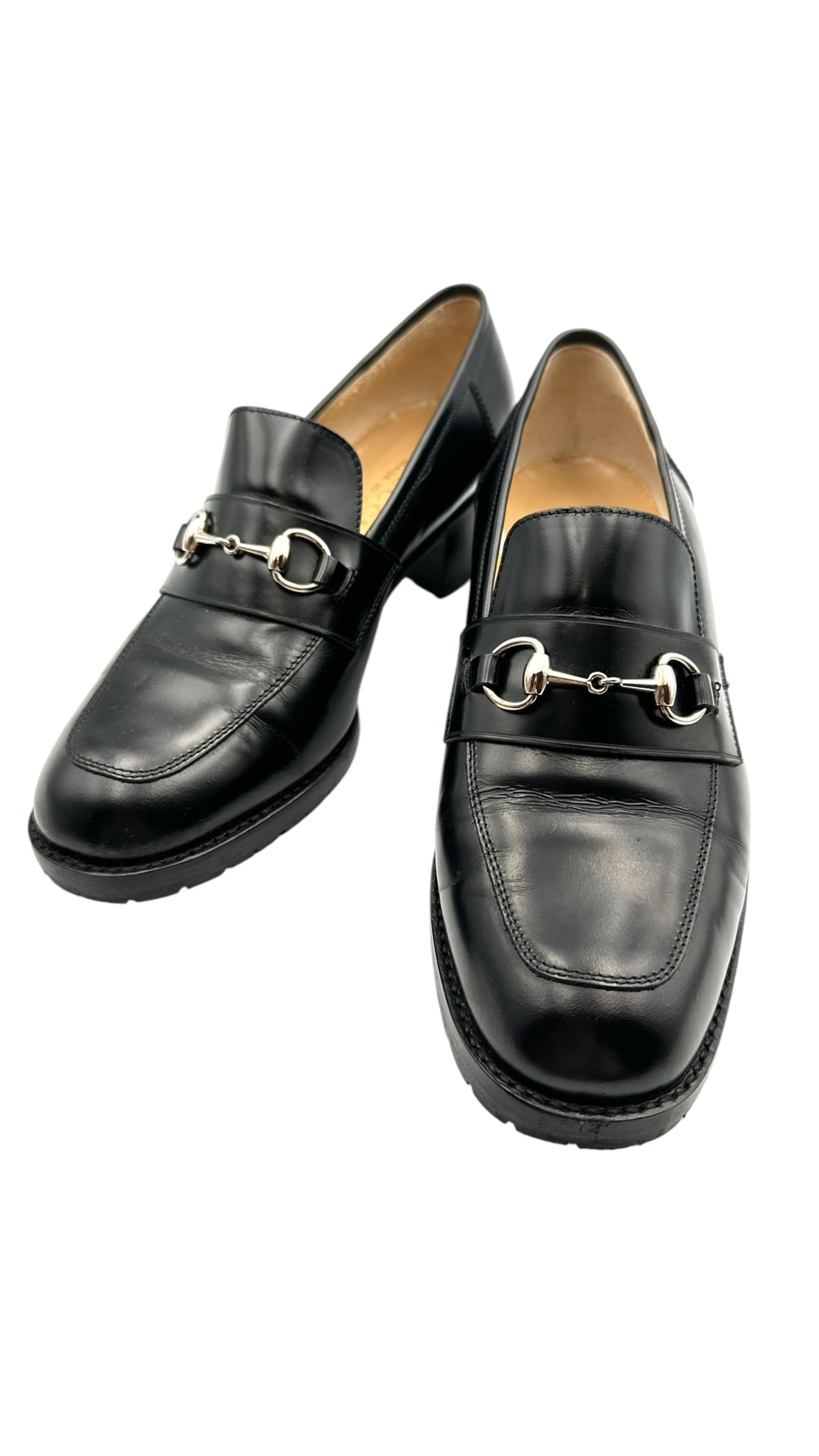 GUCCI グッチ ホースビットローファー ブラック