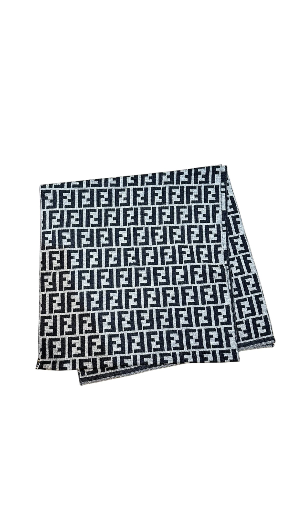 FENDI フェンディ ズッカ マフラー ウール