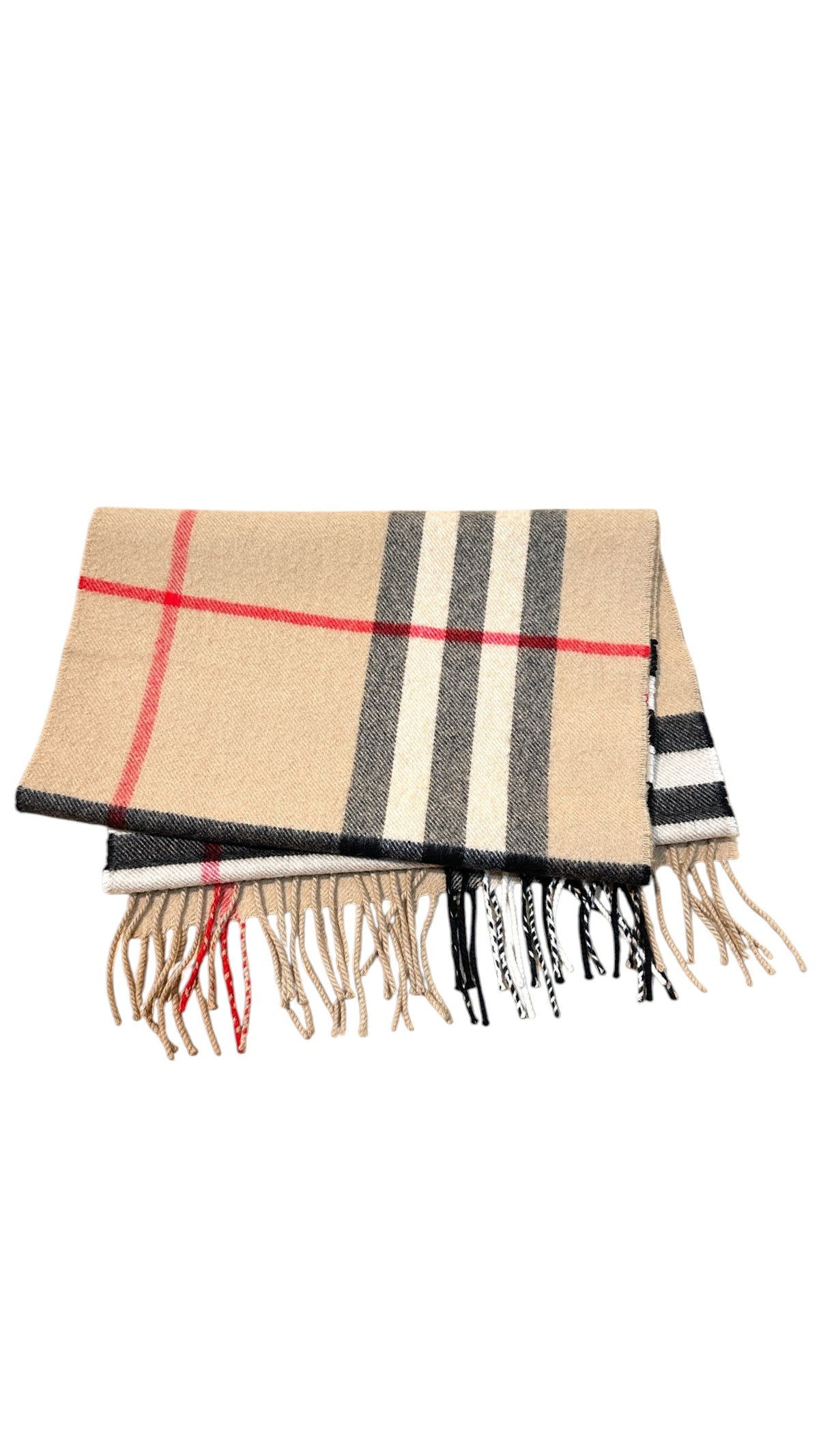 Burberry バーバリー ノバチェック カシミヤマフラー