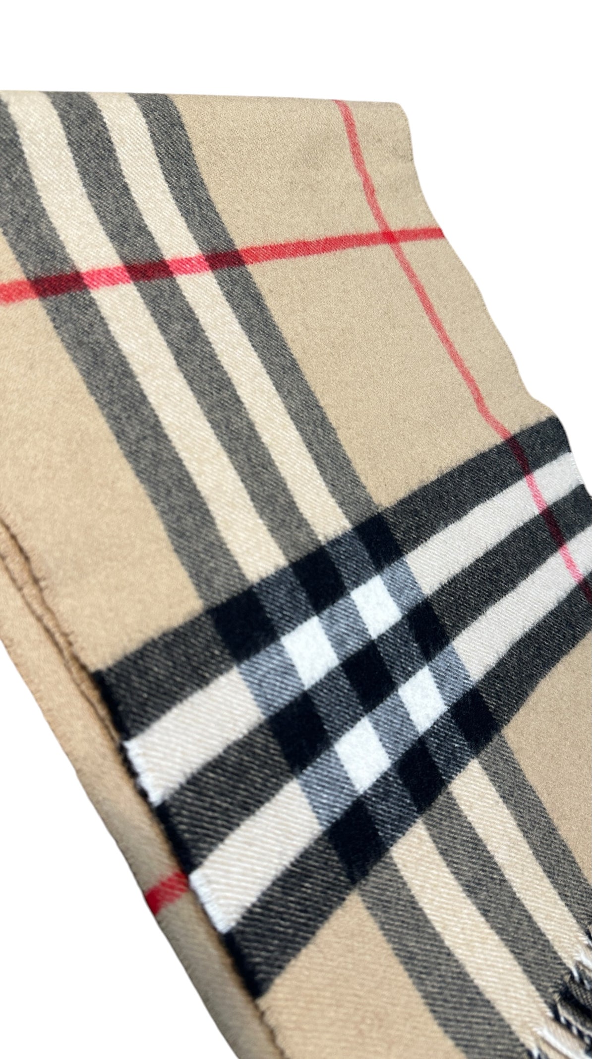 Burberry バーバリー ノバチェック カシミヤマフラー