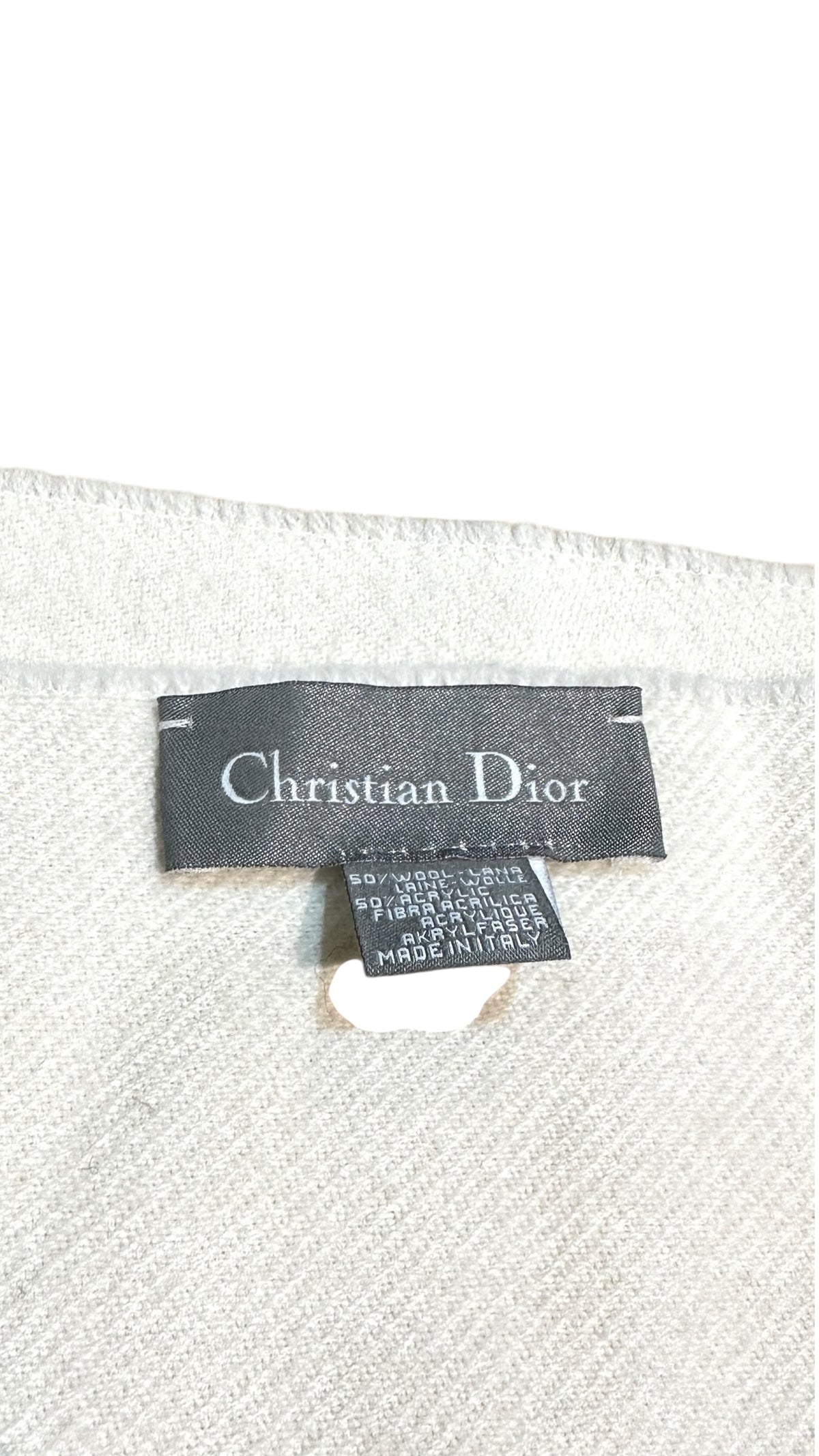 Christian Dior ディオール ロゴマフラー