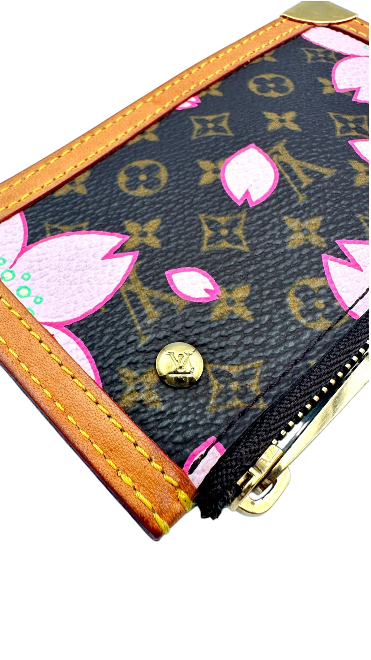 LOUIS VUITTON ルイ・ヴィトン M92015 モノグラム チェリーブロッサム ポシェットクレ