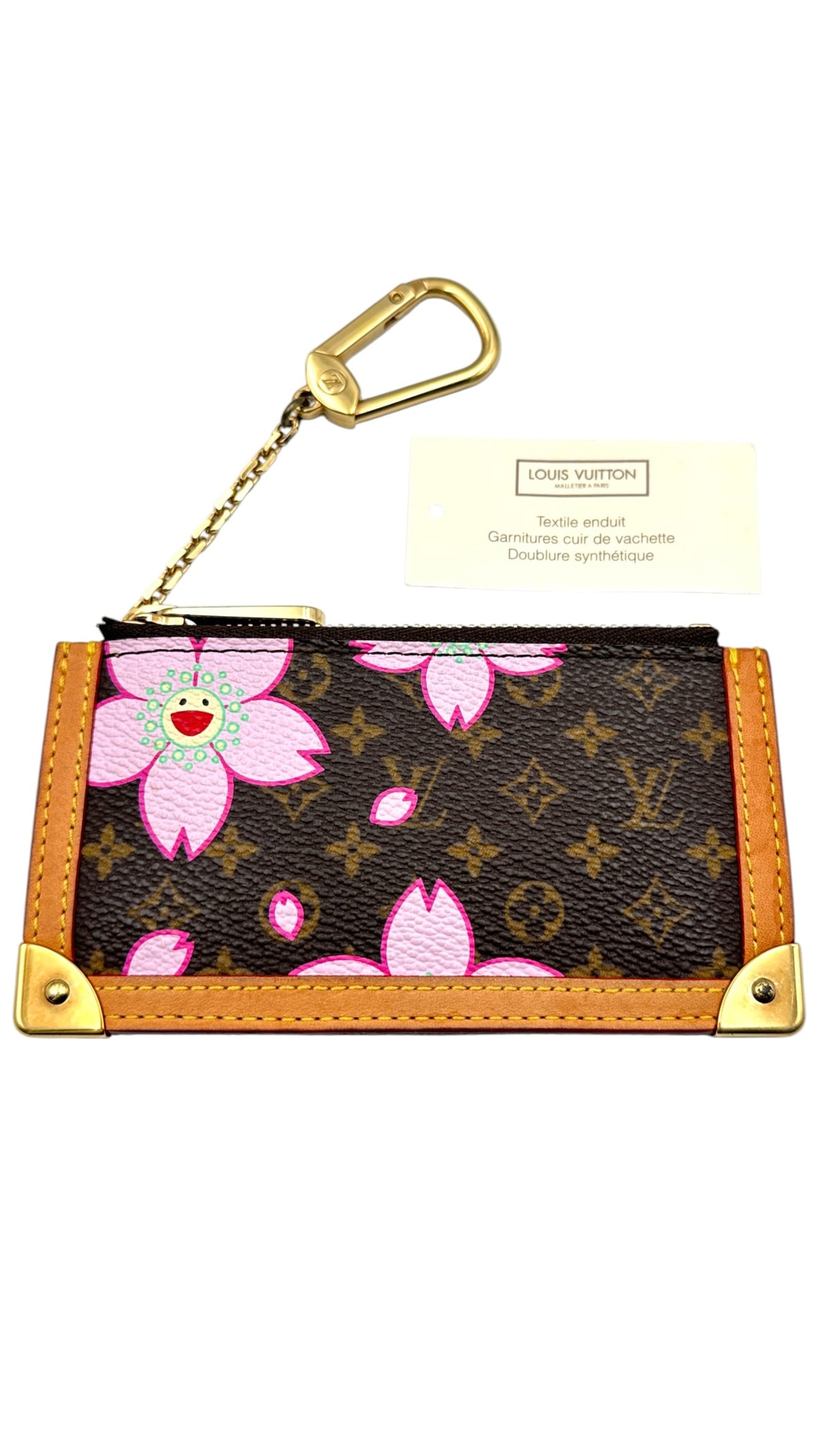 LOUIS VUITTON ルイ・ヴィトン M92015 モノグラム チェリーブロッサム ポシェットクレ