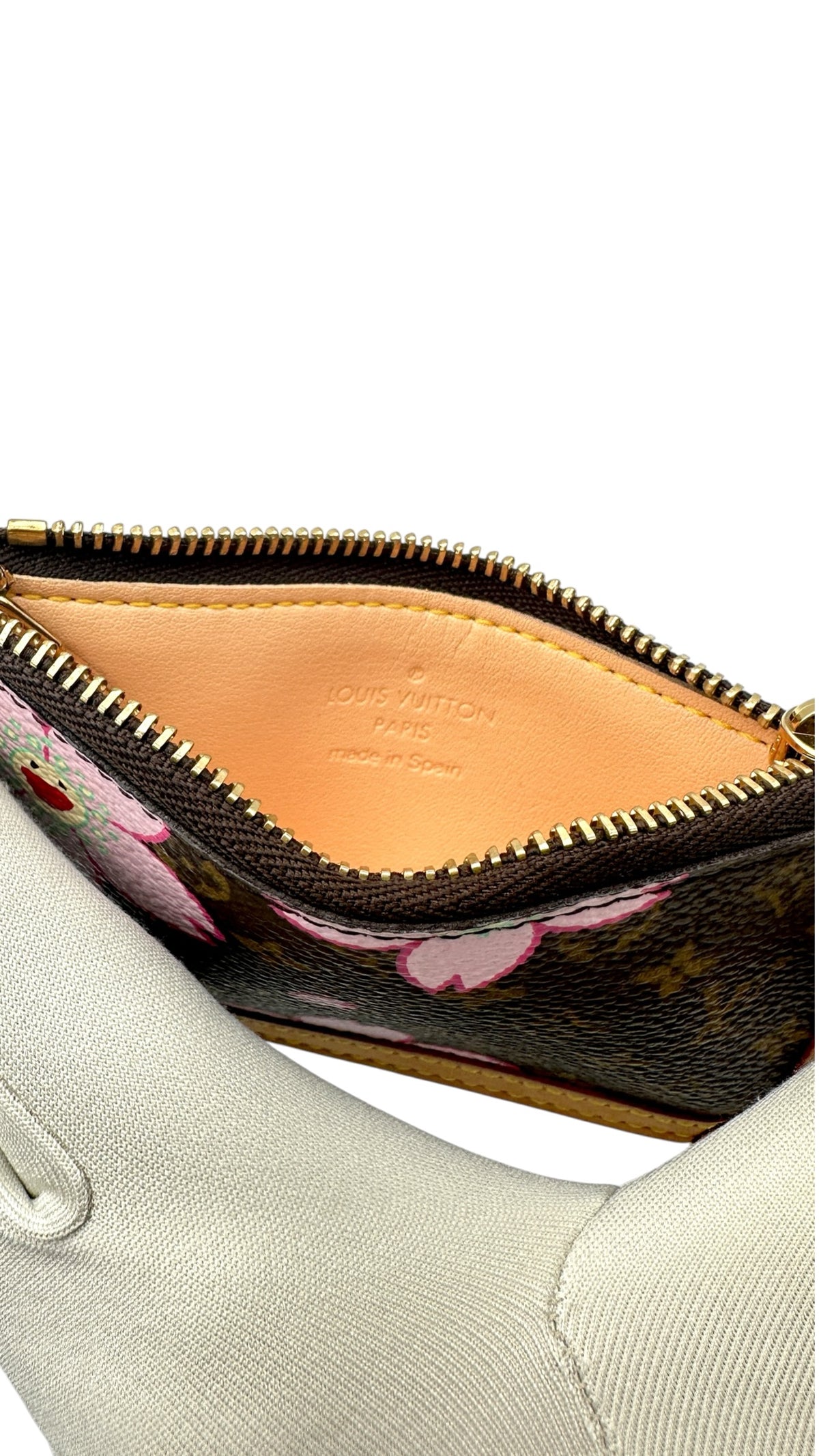LOUIS VUITTON ルイ・ヴィトン M92015 モノグラム チェリーブロッサム ポシェットクレ