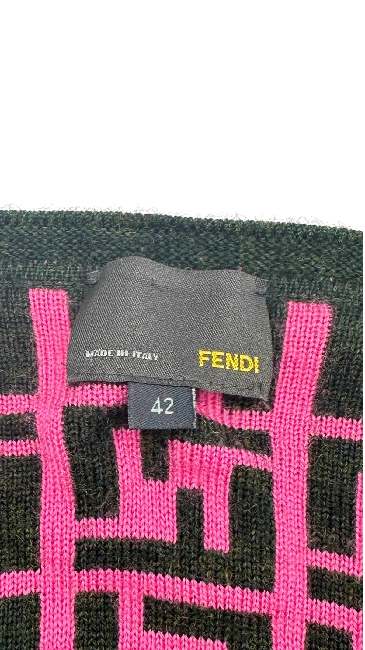 FENDI フェンディ ズッカ ニット