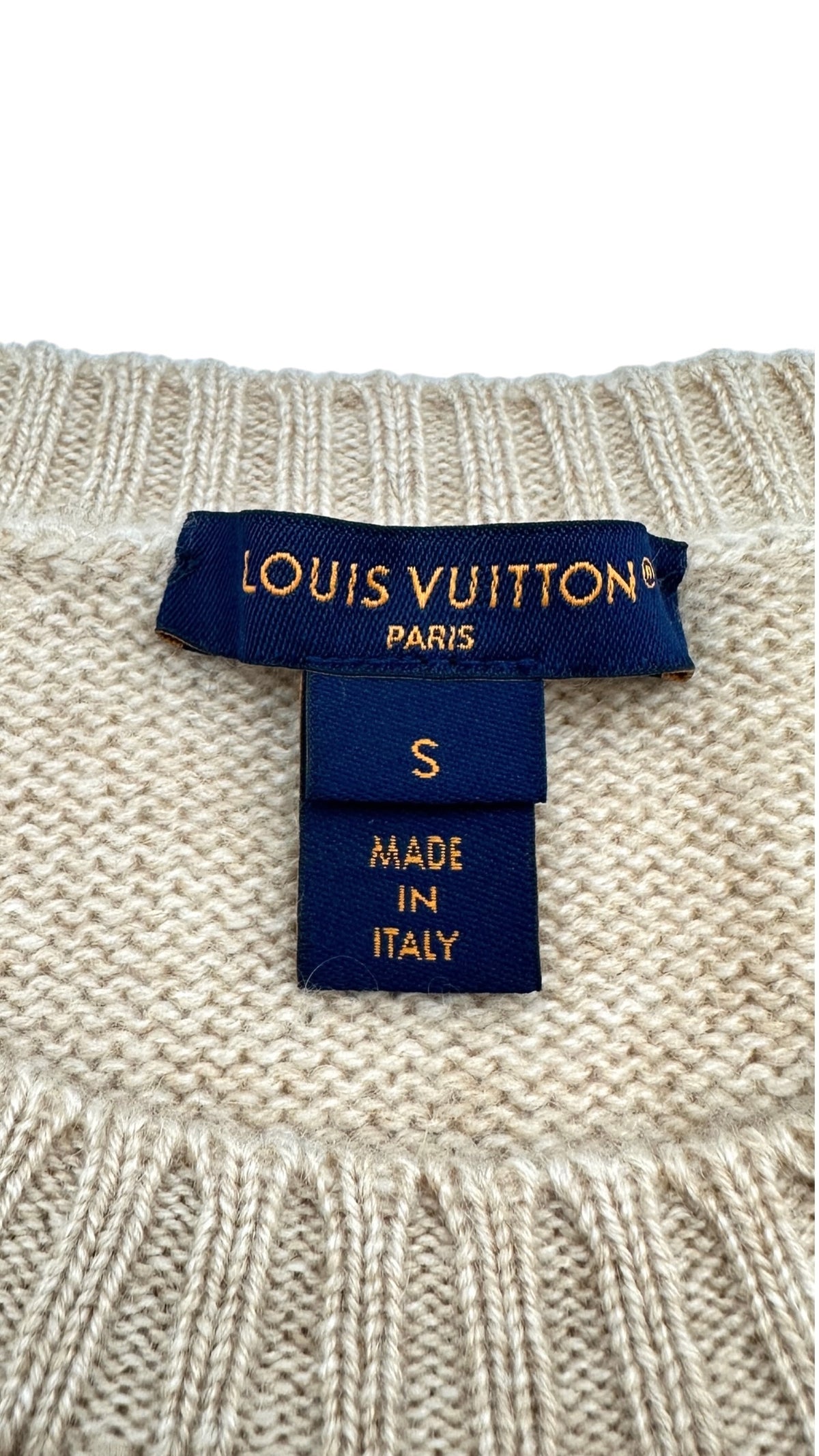 LOUIS VUITTON ルイ・ヴィトン ニット ベージュ