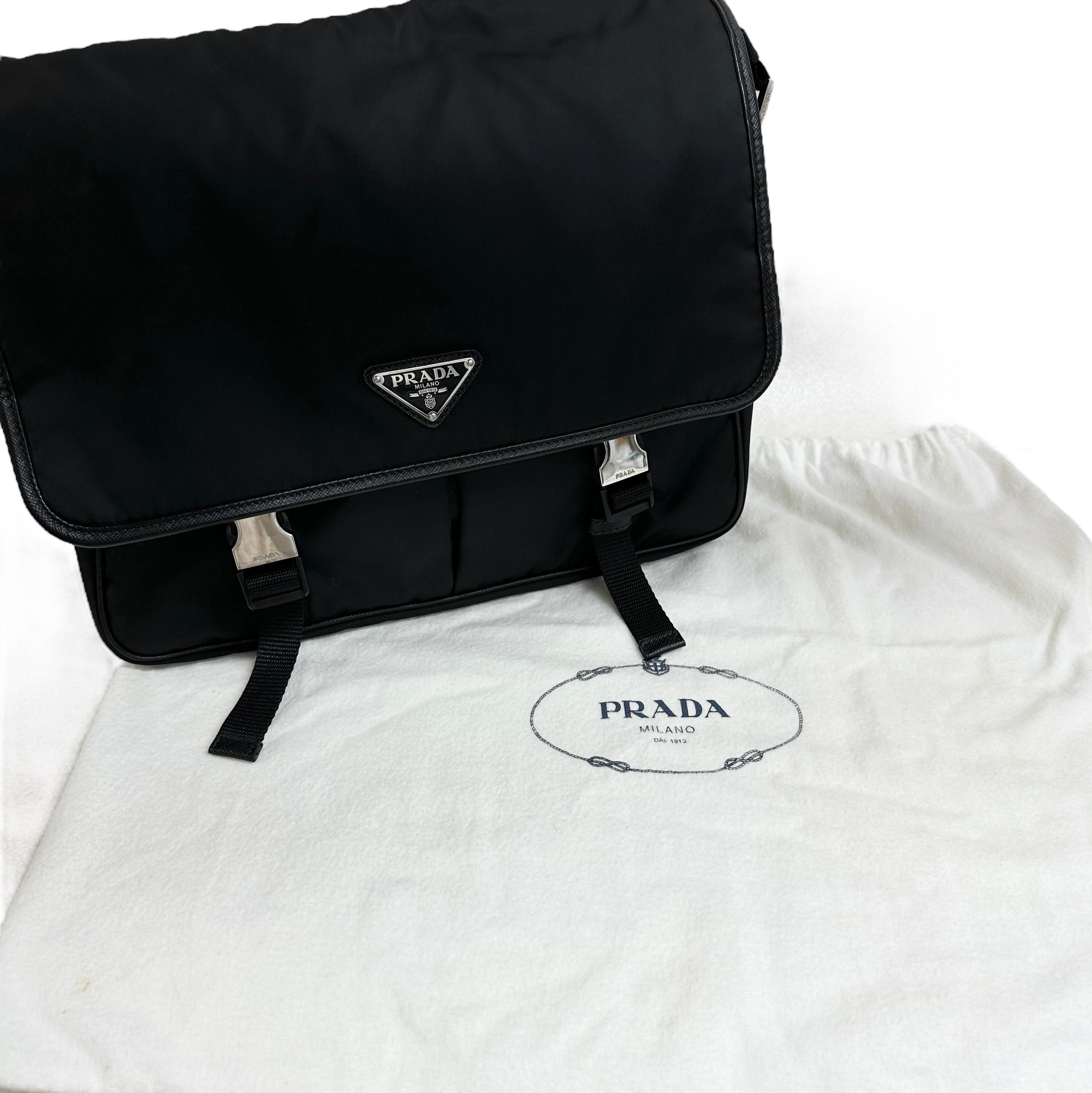 PRADA プラダ テスート メッセンジャーバッグ