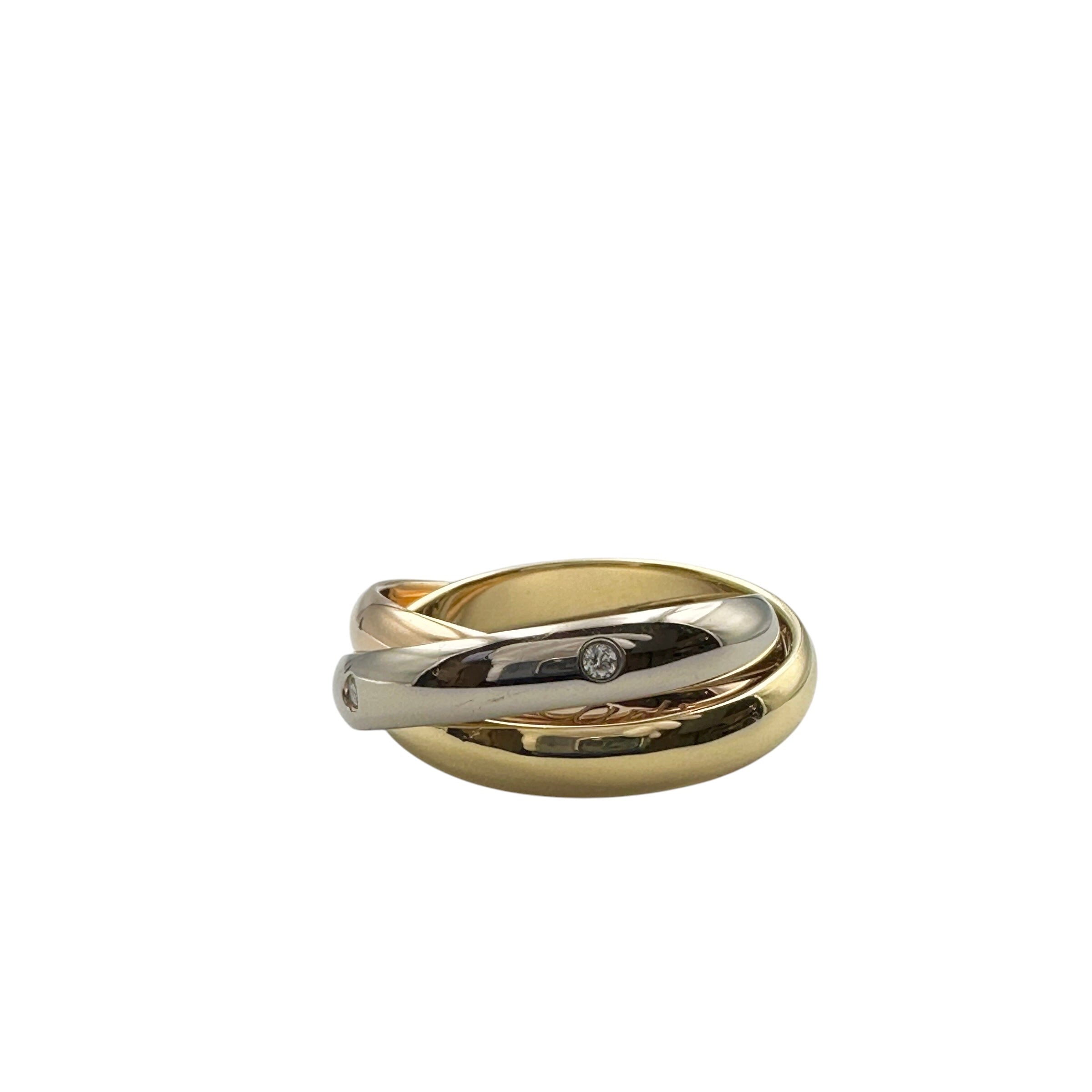 Cartier カルティエ トリニティ 5Pダイヤ リング