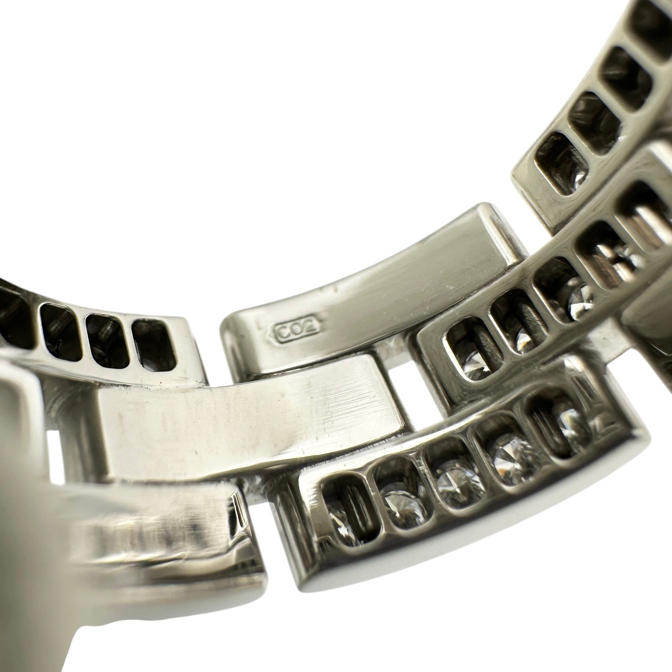 Cartier カルティエ パンテール ハーフダイヤ リング