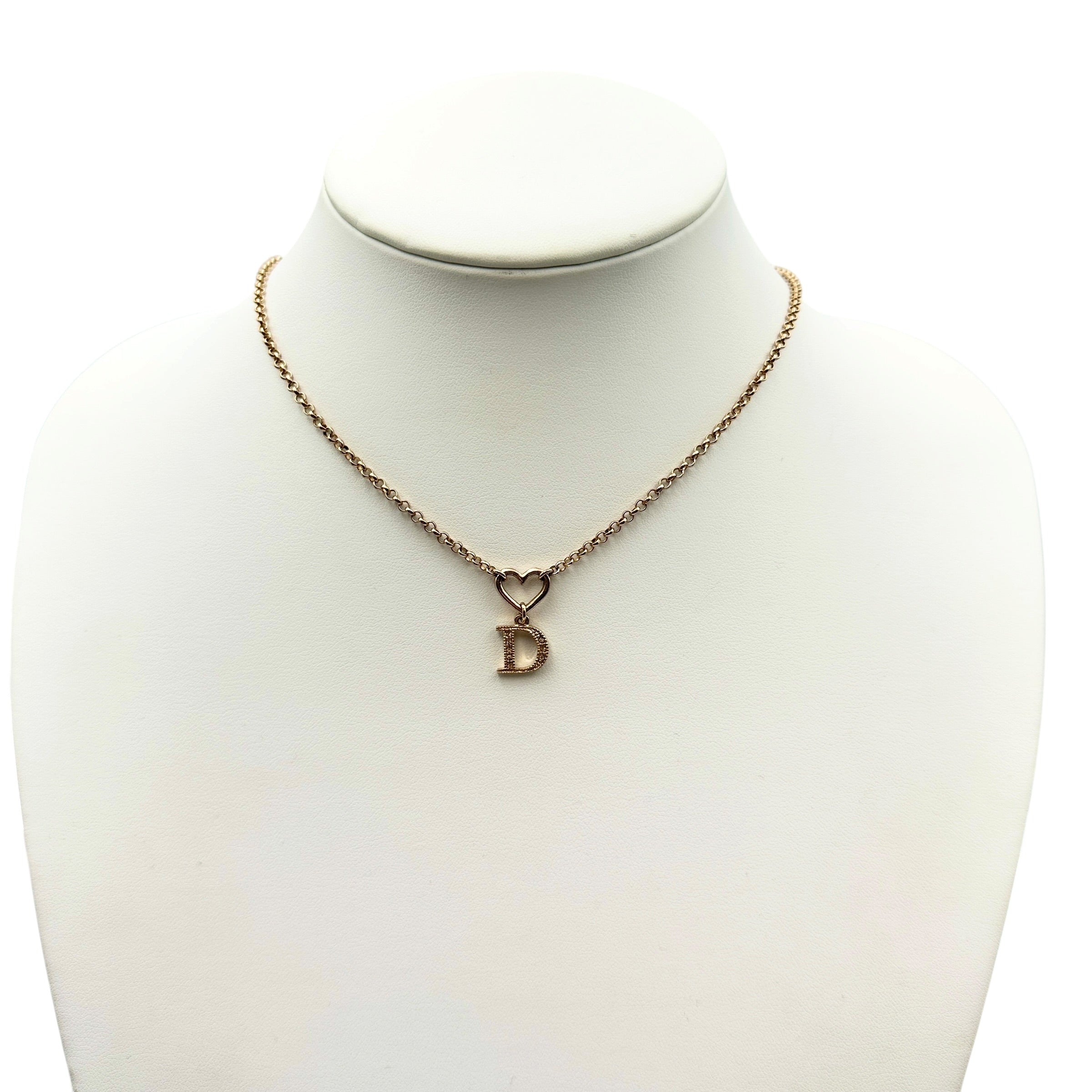 Christian Dior ディオール ネックレス ハートモチーフ