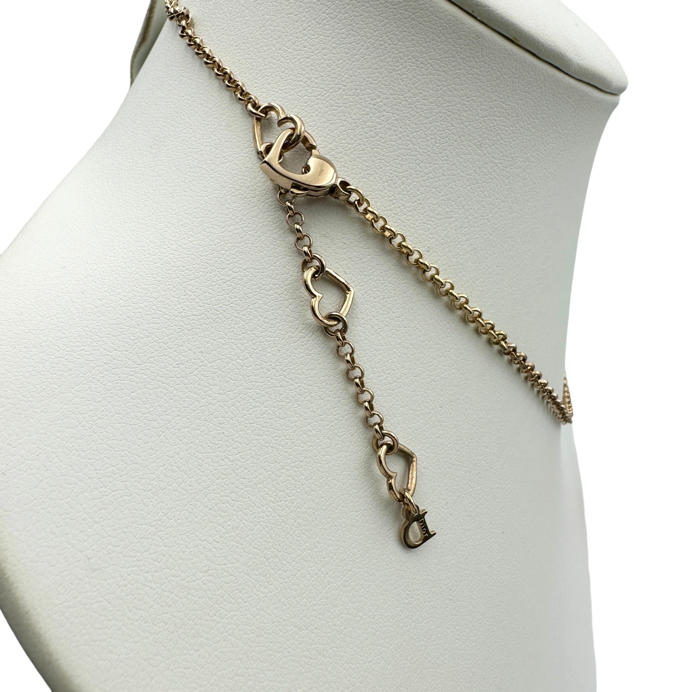 Christian Dior ディオール ネックレス ハートモチーフ