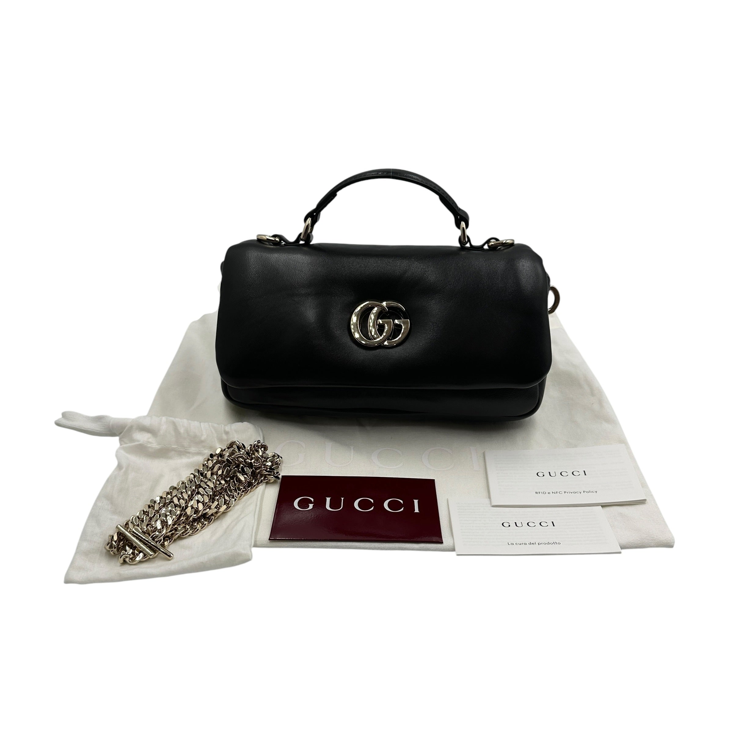 GUCCI グッチ 806017 トップハンドル2WAYチェーンショルダーバッグ