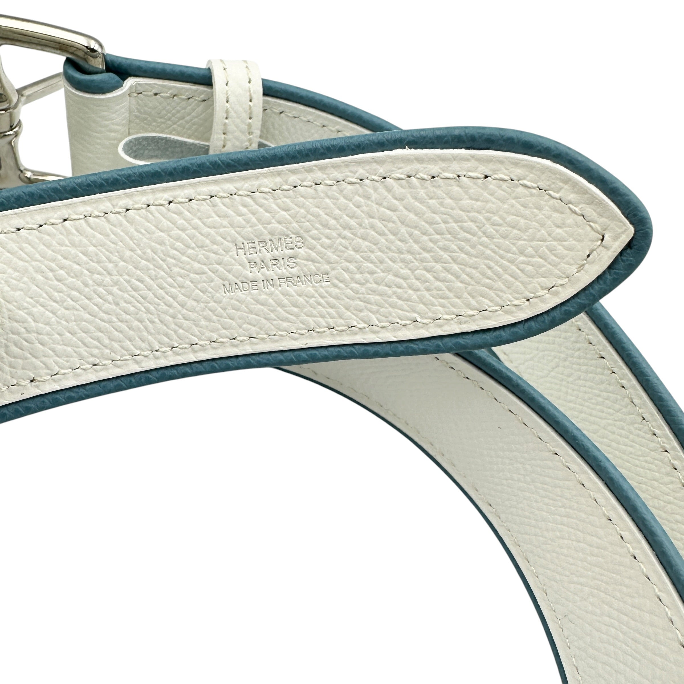 HERMES エルメス ベルト ホワイト #90
