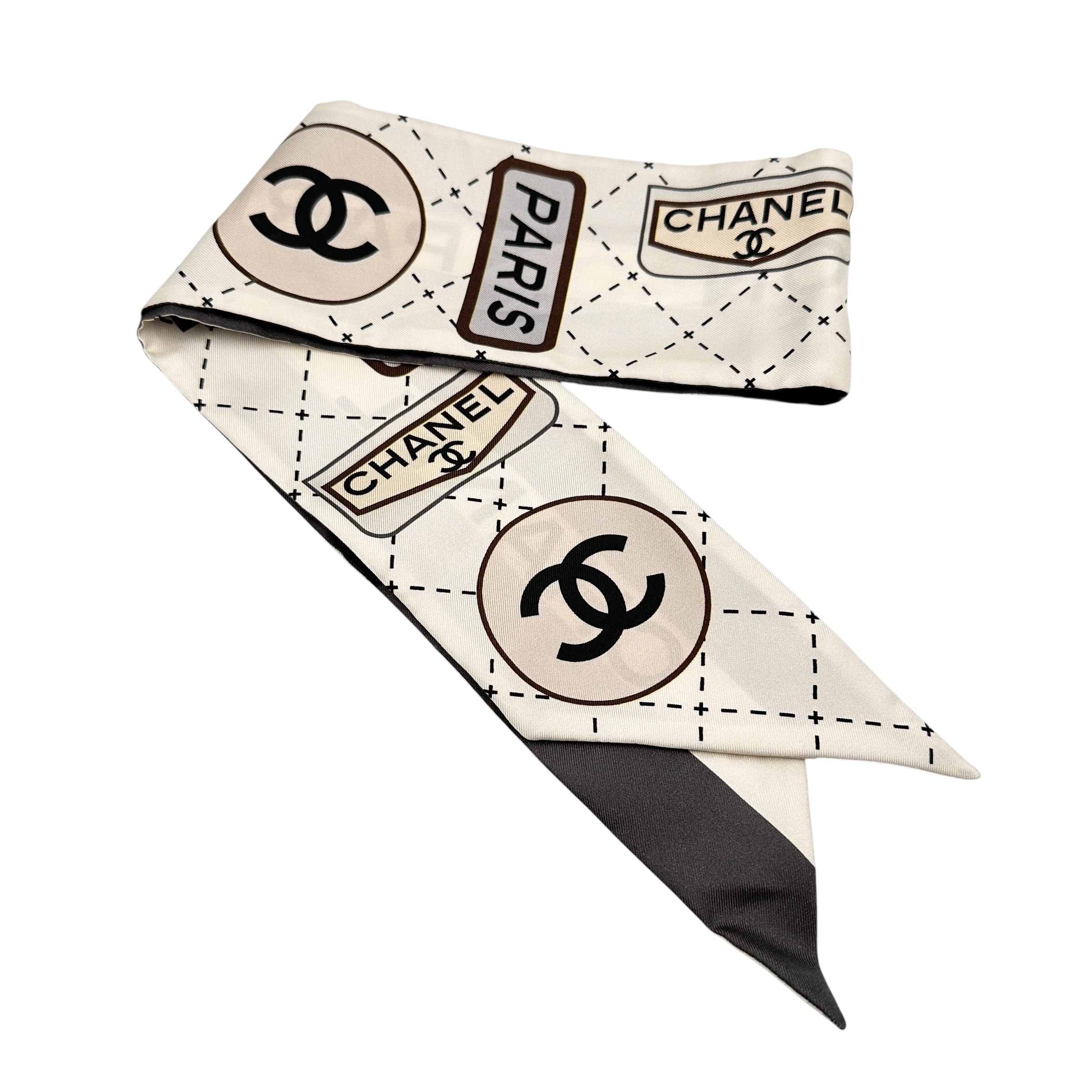 CHANEL シャネル スカーフ ツイリー