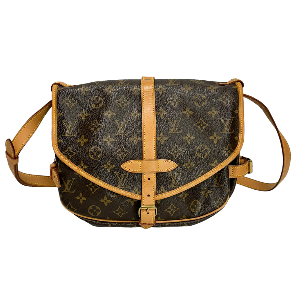 LOUIS VUITTON ルイ・ヴィトン モノグラム ソミュール30