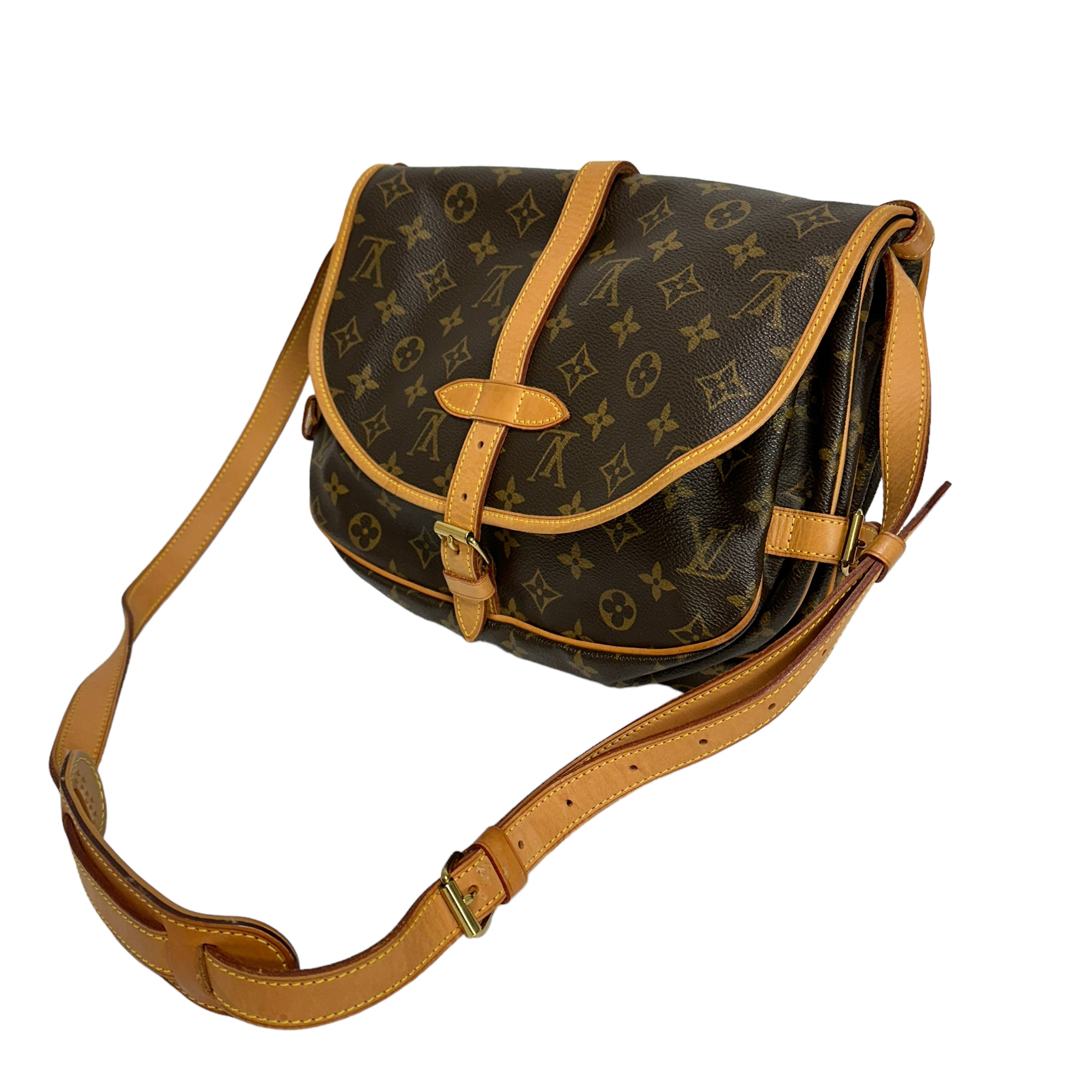 LOUIS VUITTON ルイ・ヴィトン モノグラム ソミュール30