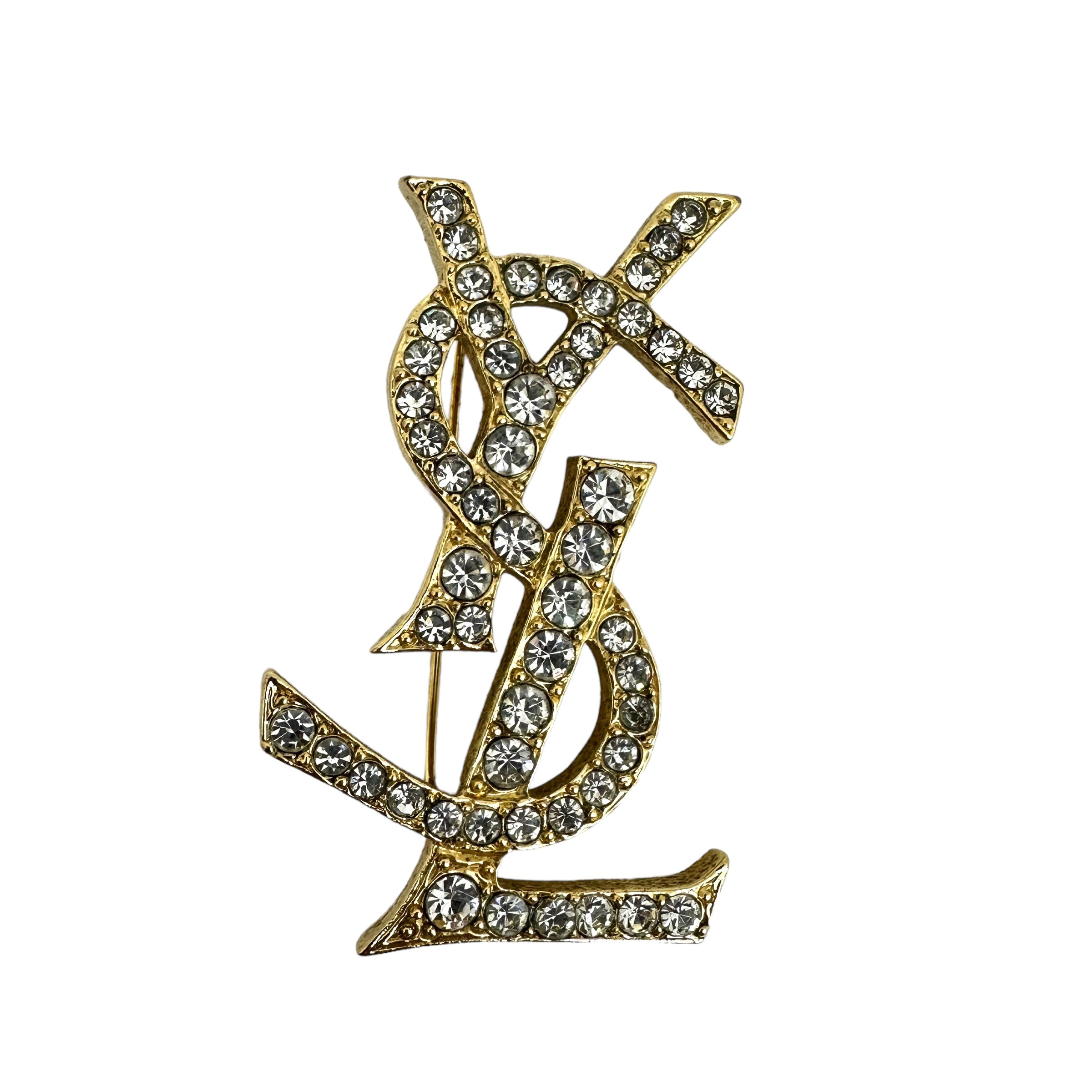 YVES SAINT LAURENT イヴサンローラン ブローチ