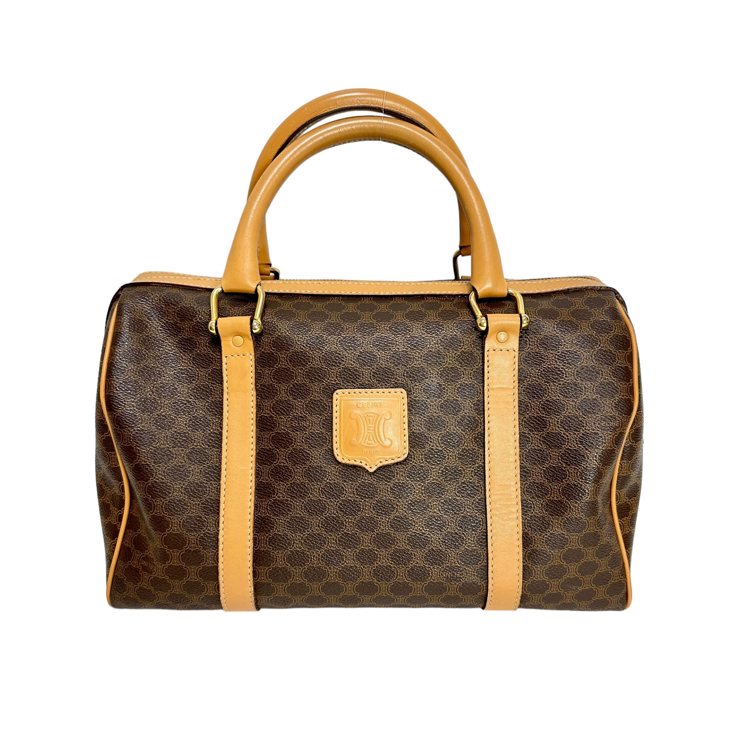 CELINE セリーヌ マカダム ハンドバッグ