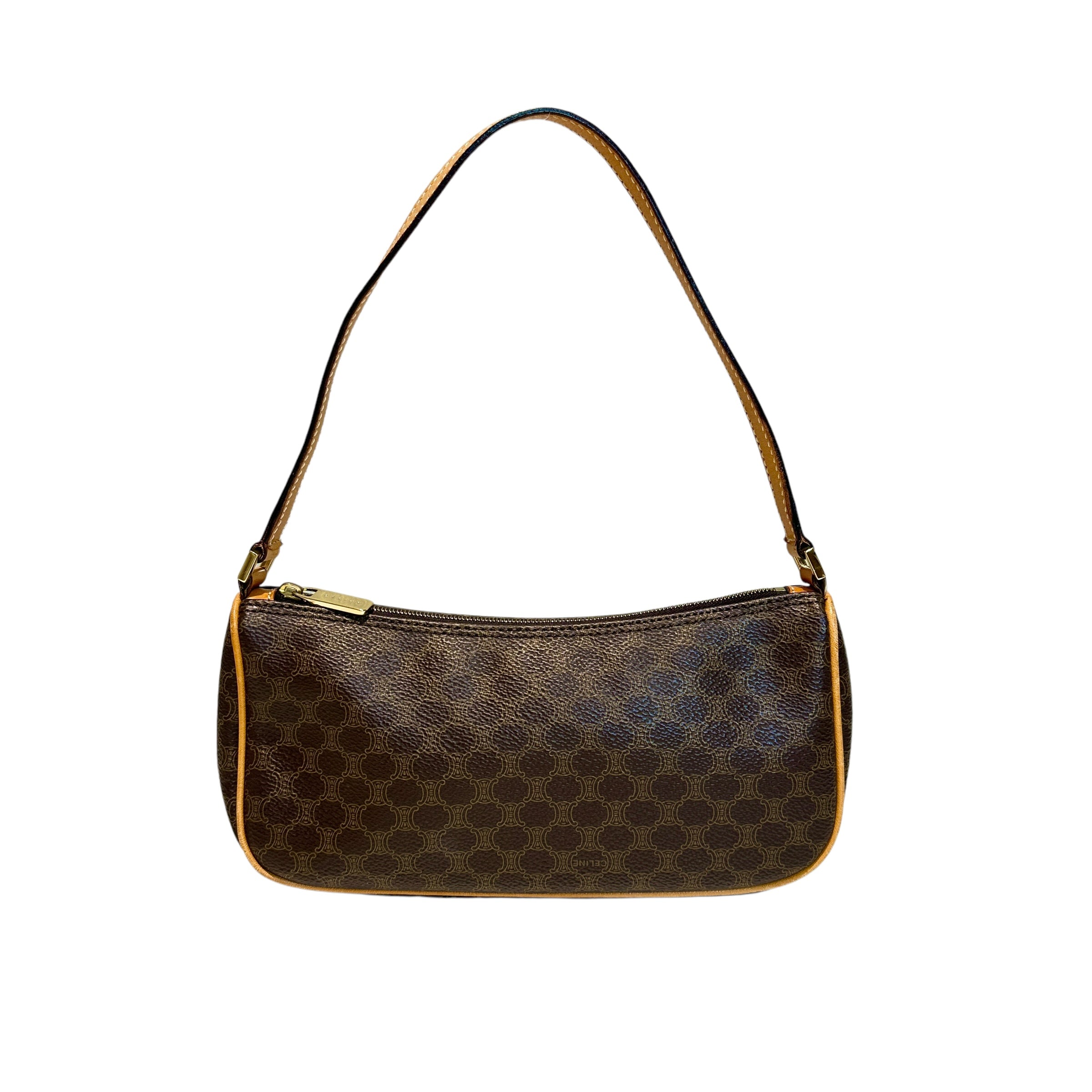 CELINE セリーヌ マカダム ワンショルダーバッグ