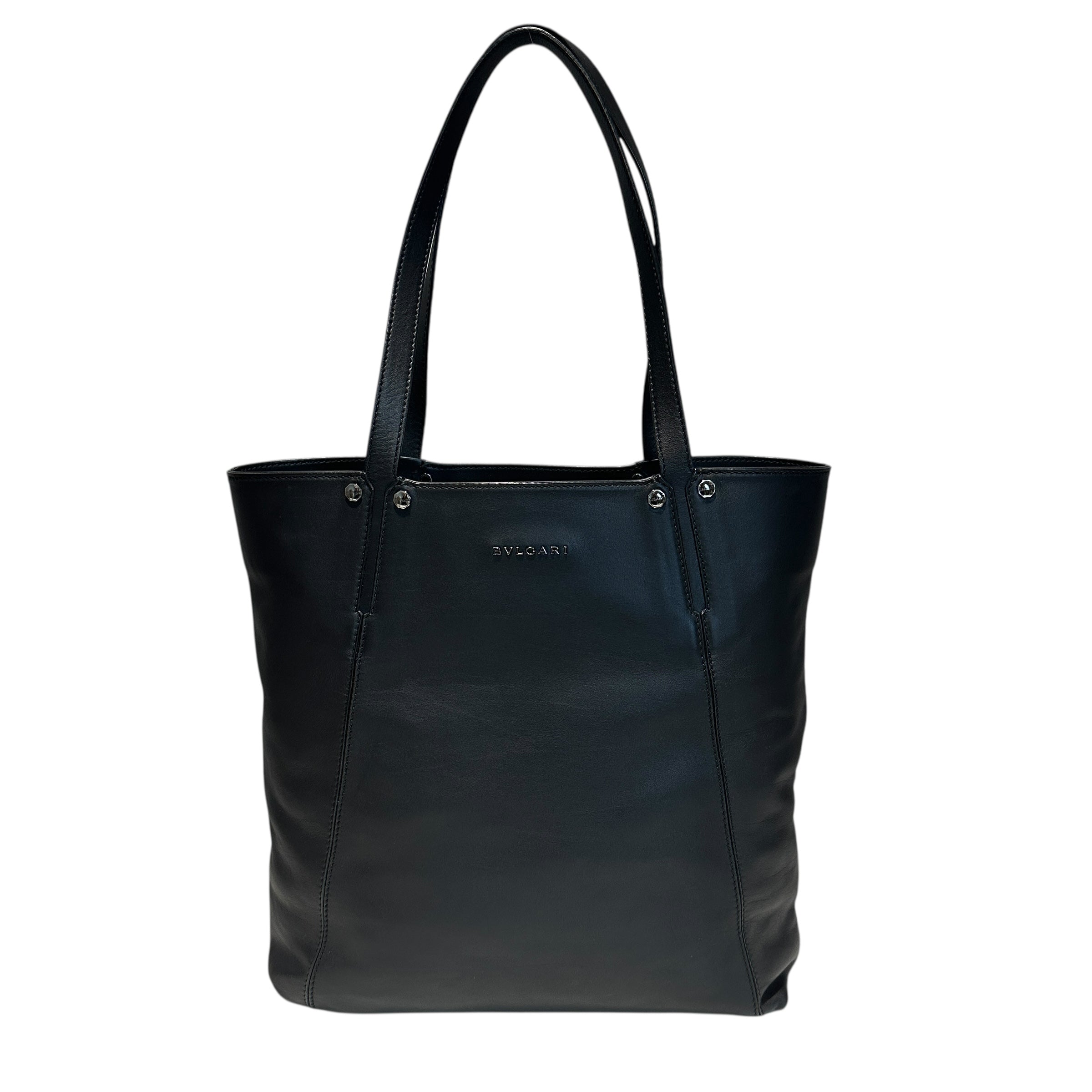 BVLGARI ブルガリ レザートートバッグ