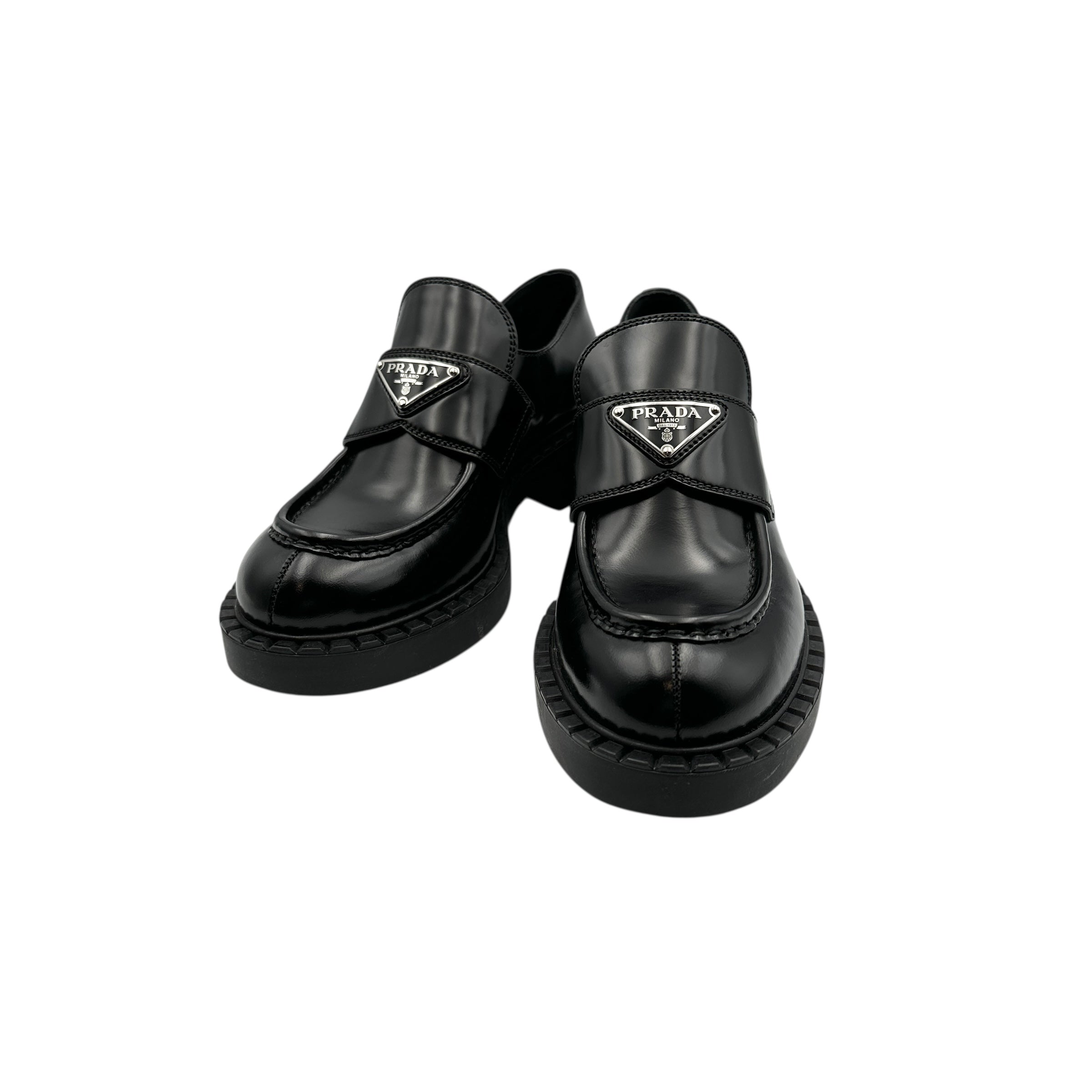 PRADA プラダ ローファー 1D238M 055 レディース アンラインド