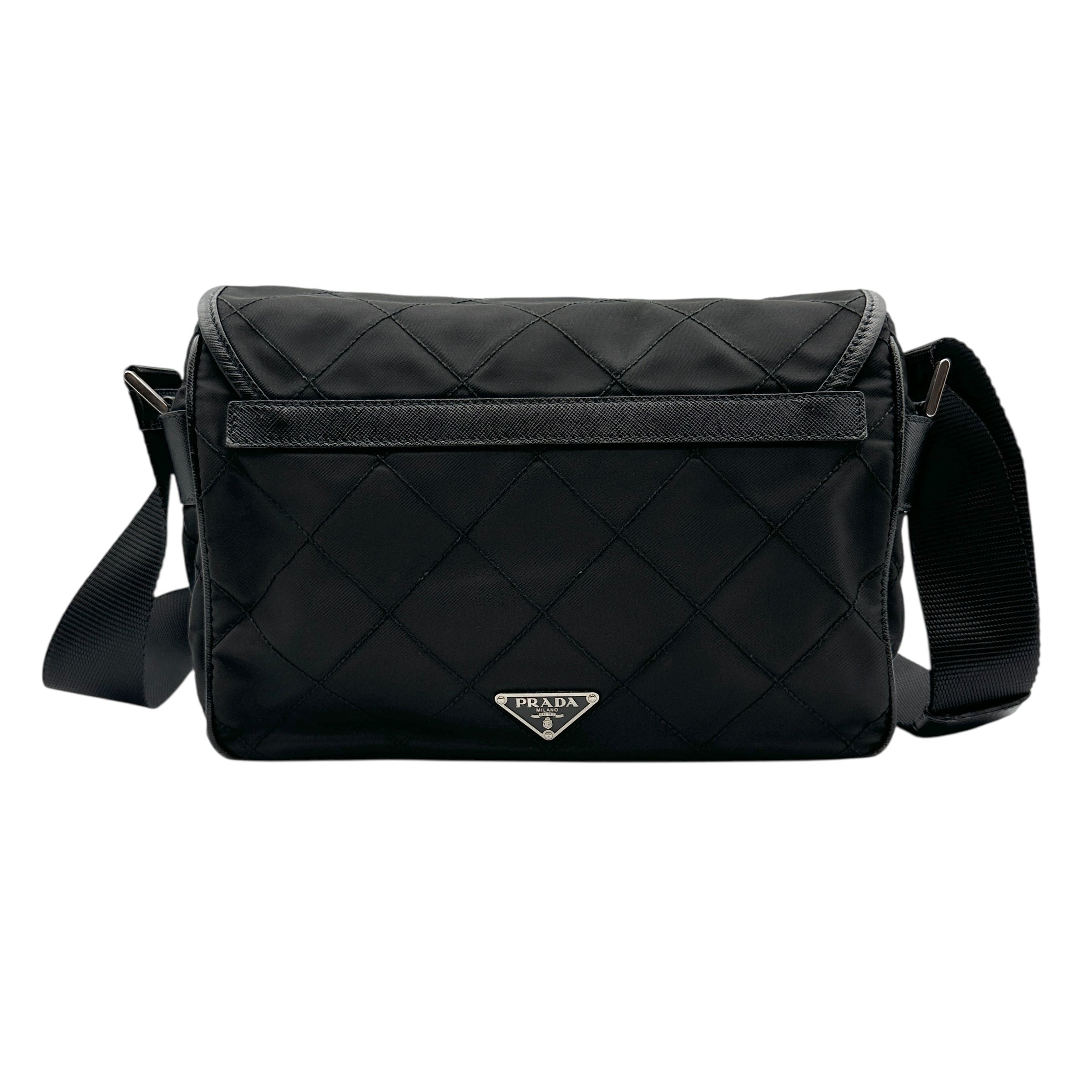 PRADA プラダ テスート キルティング ショルダーバッグ