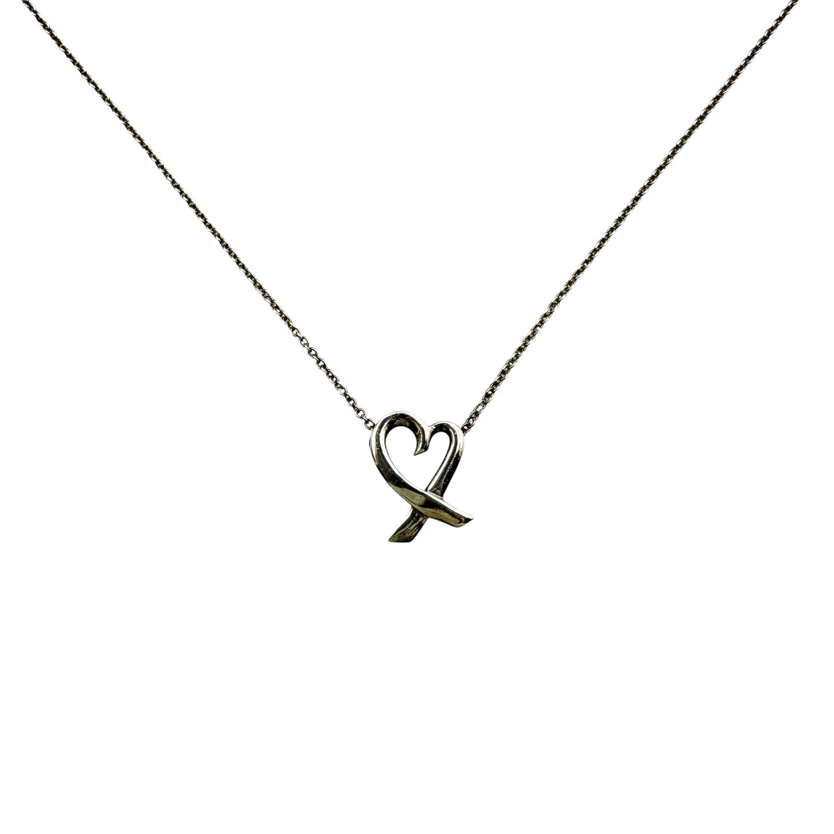 TIFFANY & Co. ティファニー ラビングハート ネックレス