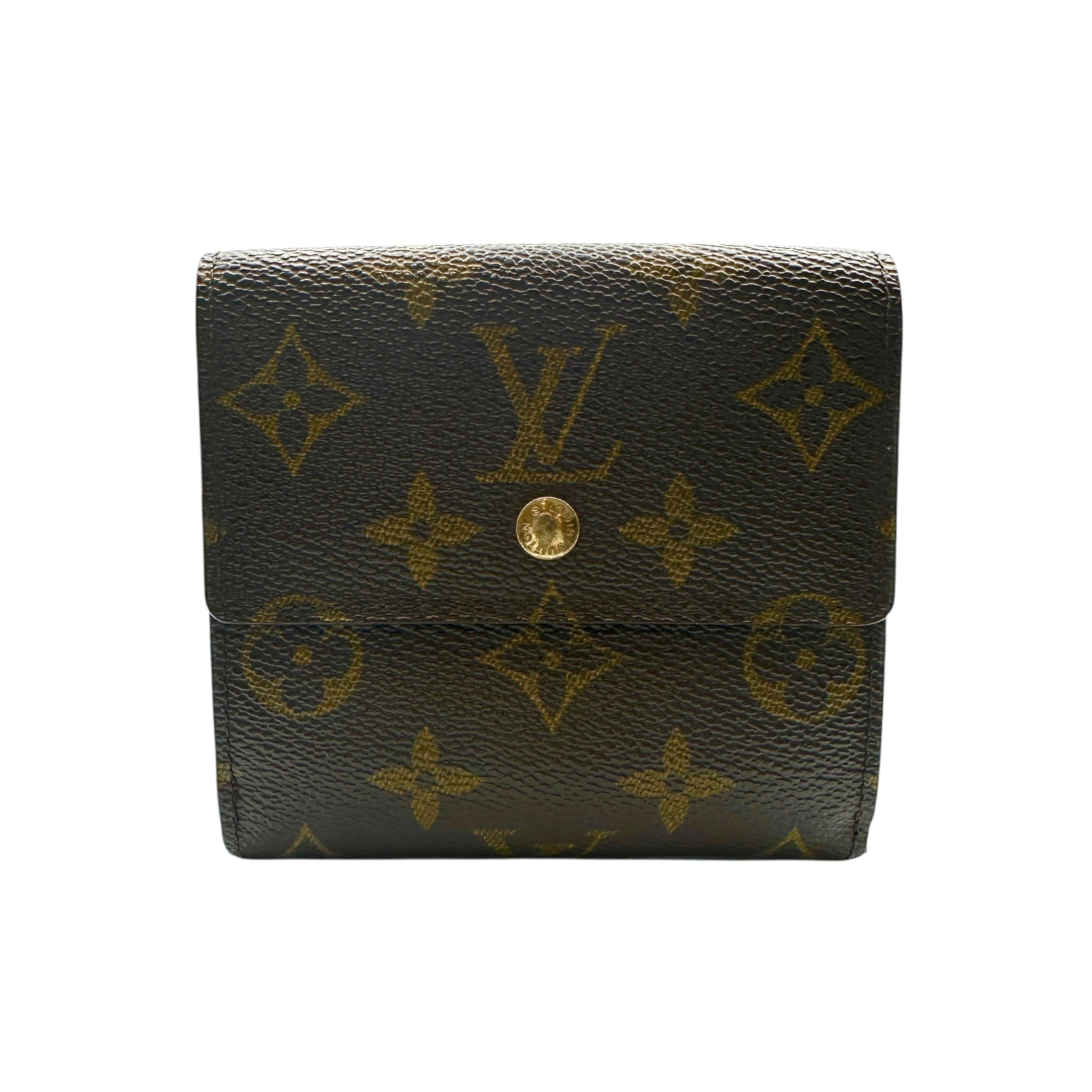 LOUIS VUITTON ルイ・ヴィトン モノグラム Wホック財布