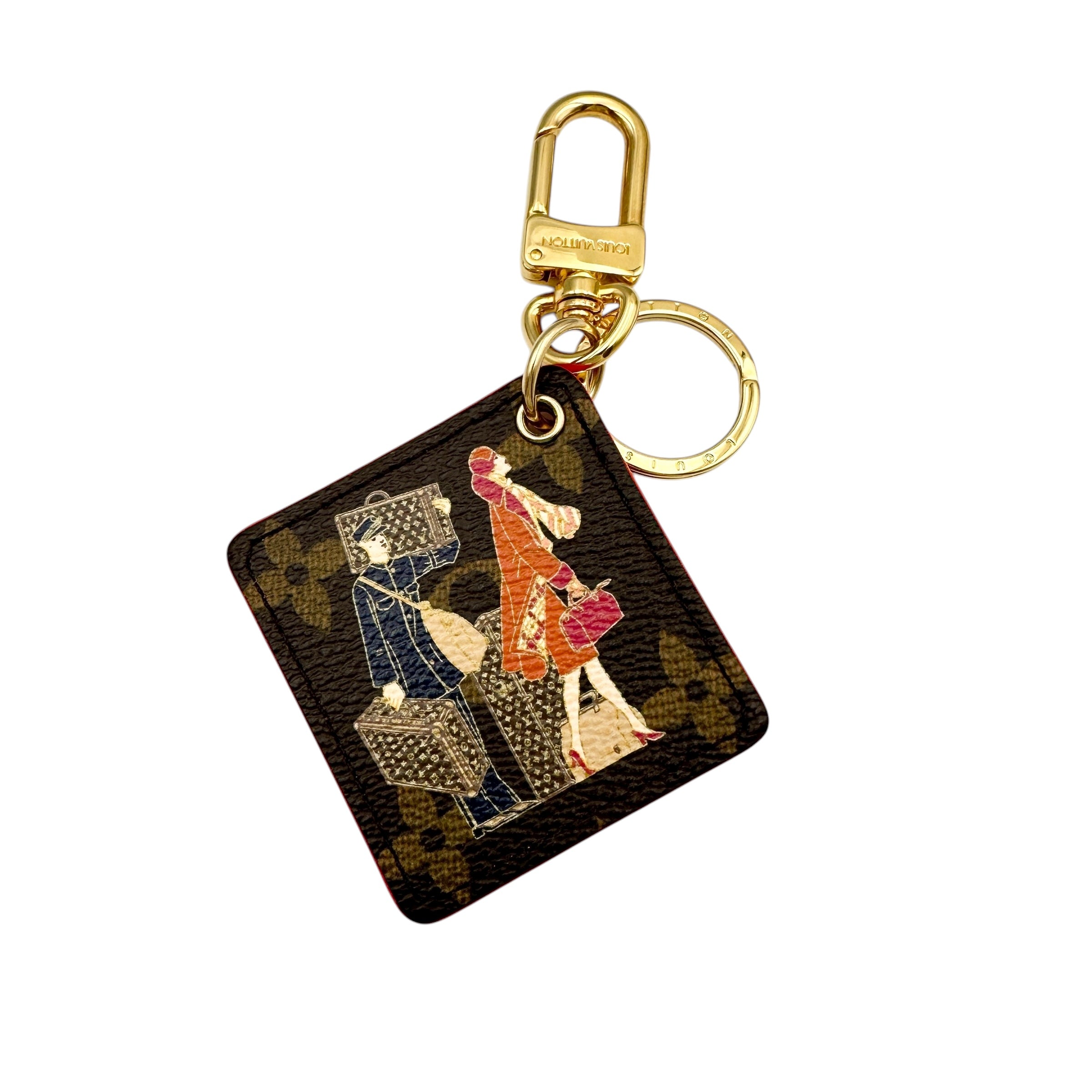 LOUIS VUITTON ルイ・ヴィトン M66940 ポルトフォイユ イリュストレ キーホルダー