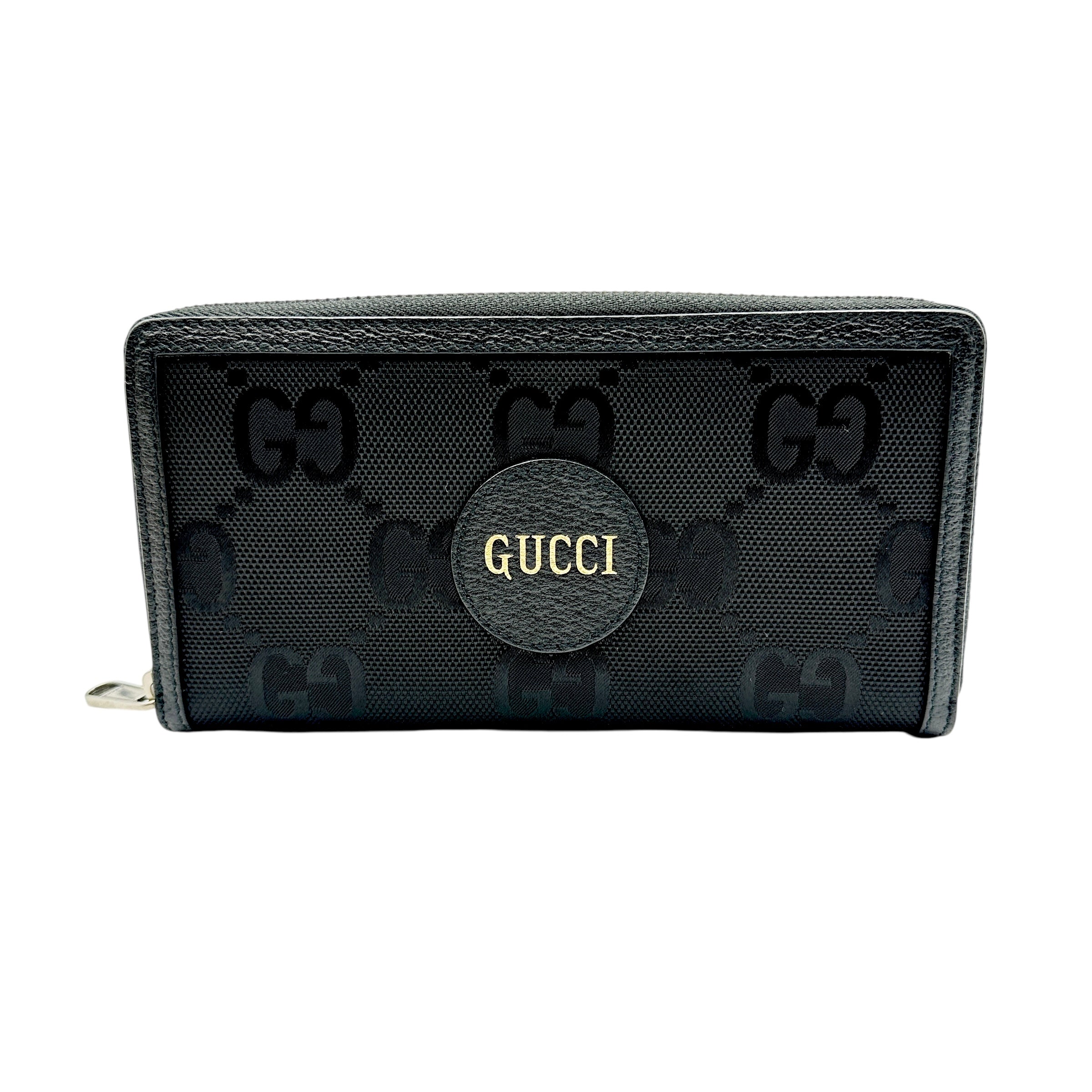 ✨美品✨ グッチ 長財布 オフザグリッド GG柄 ラウンドジップ ナイロン GUCCI グッチ オフザグリッド ラウンドファスナーウォレット