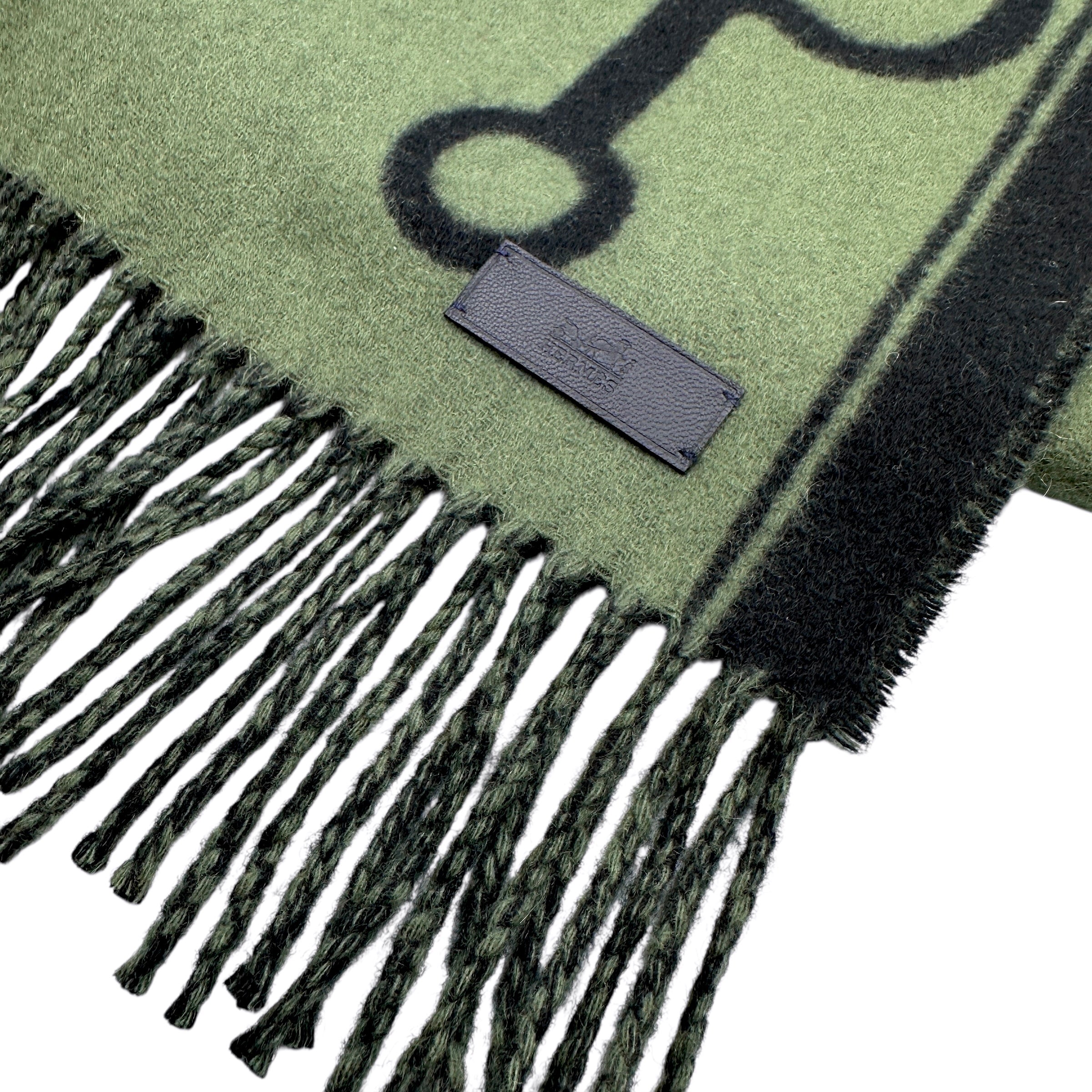 HERMES エルメス カシミヤマフラー 「モール」