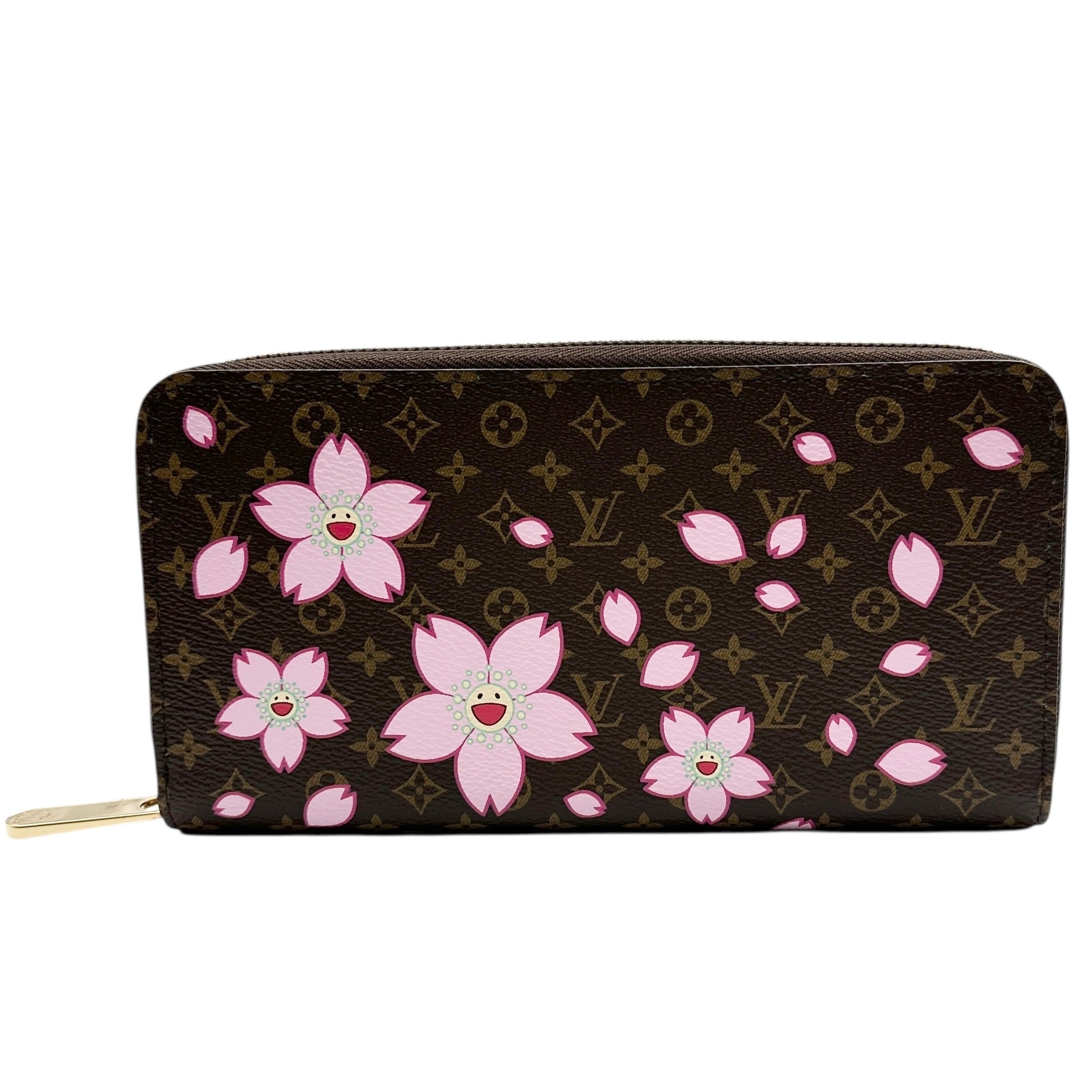 LOUIS VUITTON ルイ・ヴィトン モノグラム M13433 ジッピーウォレット 村上隆