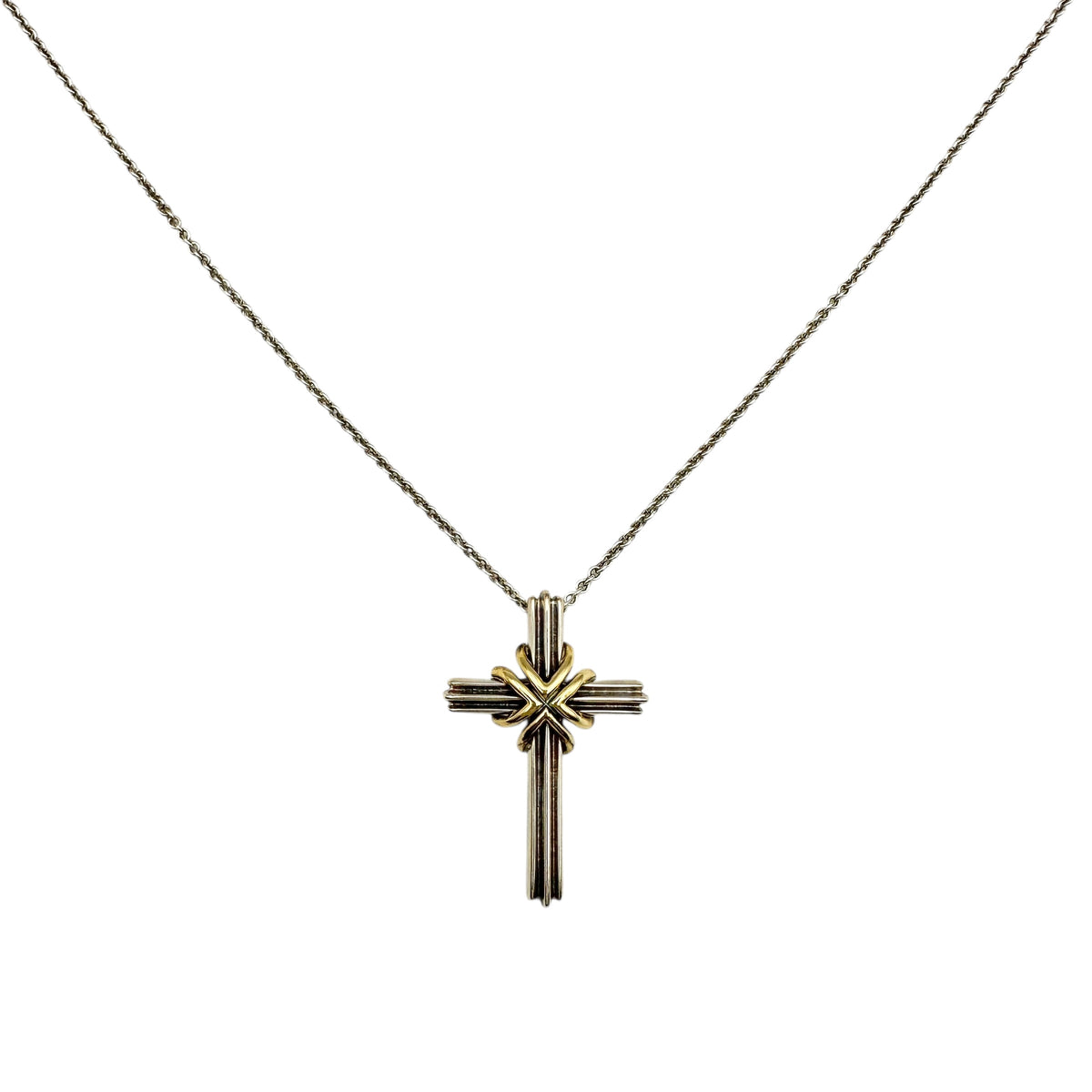 TIFFANY & Co. ティファニー シグネチャー クロス ネックレス