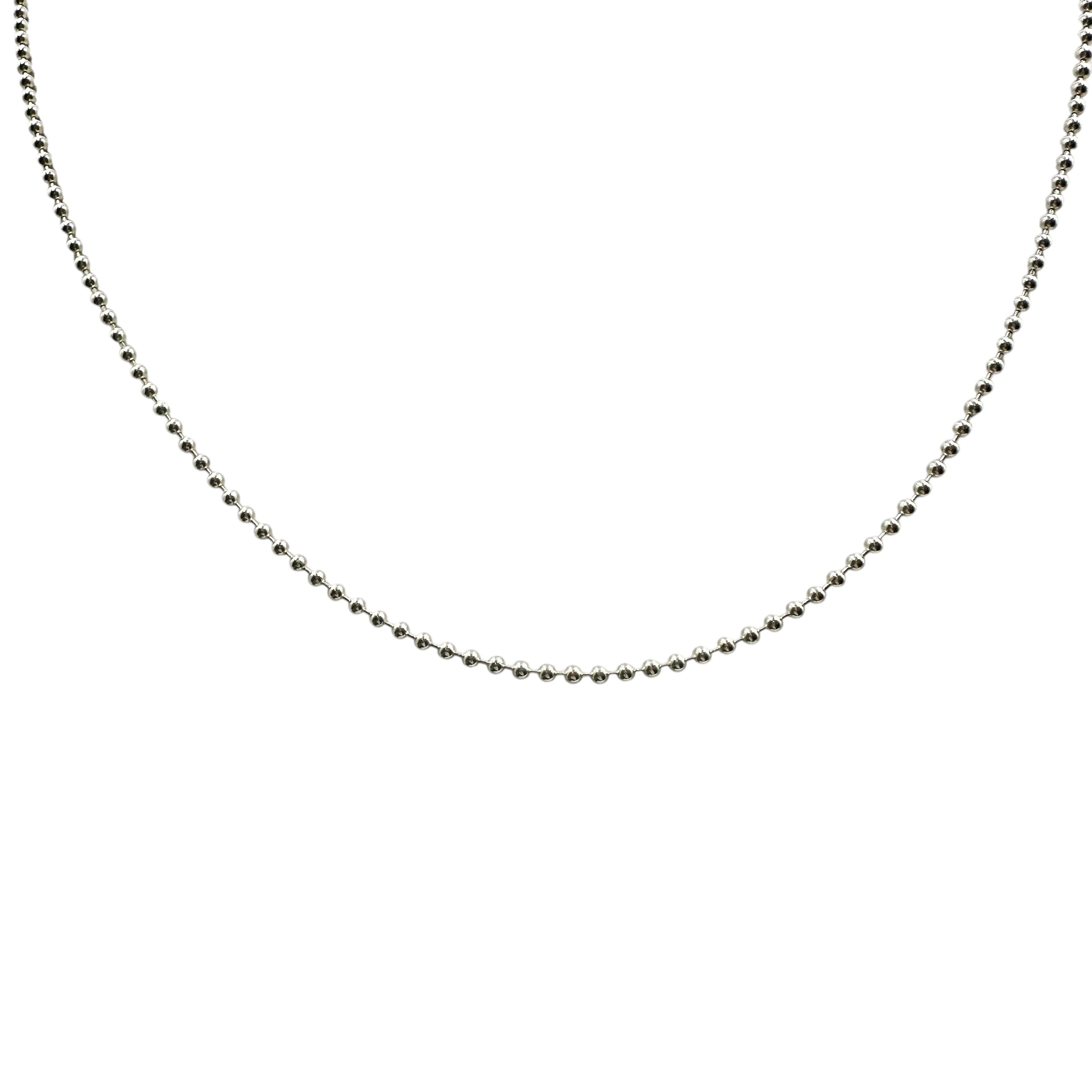TIFFANY & Co. ティファニー ボールチェーン ネックレス