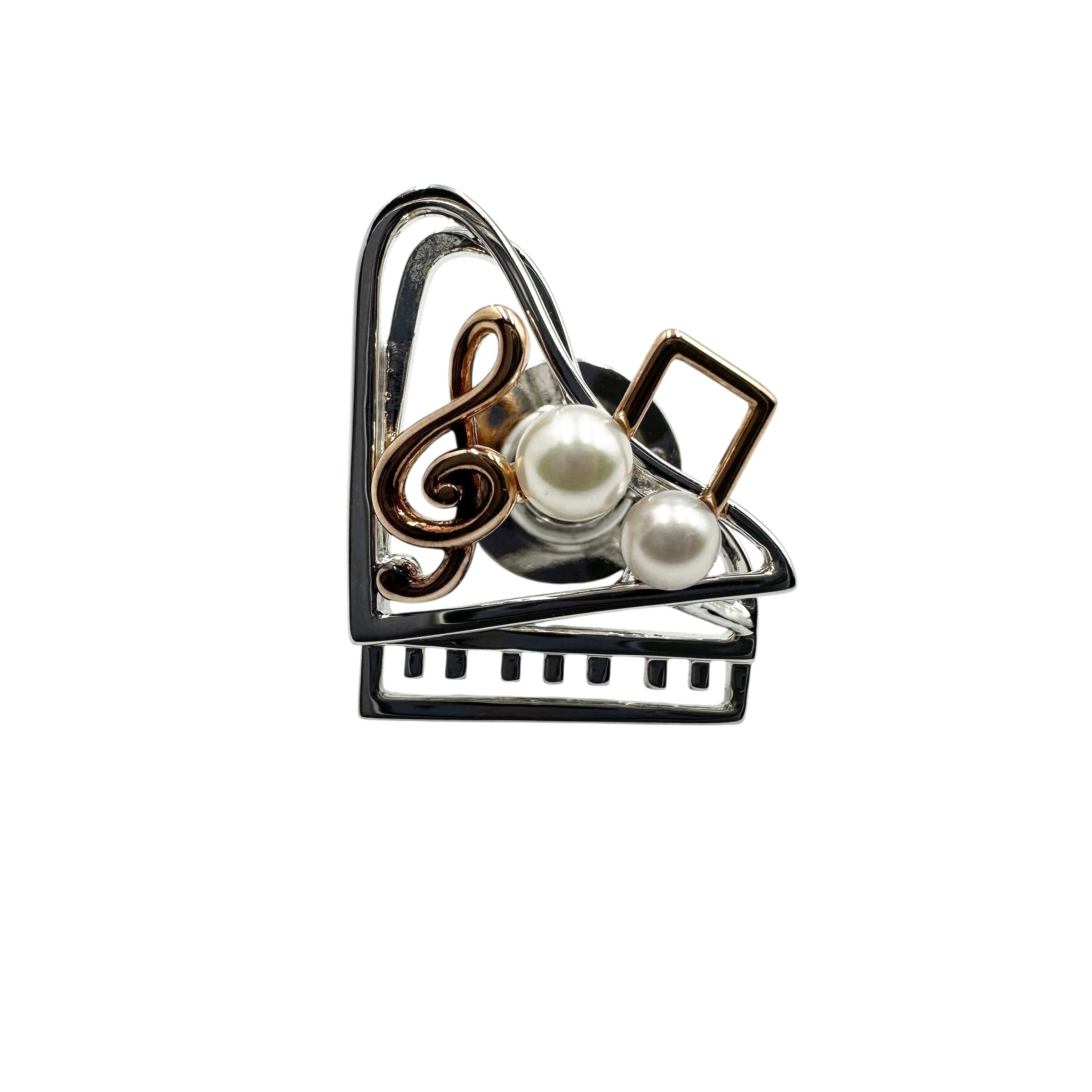 値下げ中MIKIMOTO ミキモト ピンブローチ1点物 MIKIMOTO ミキモト ピンブローチ ピアノ