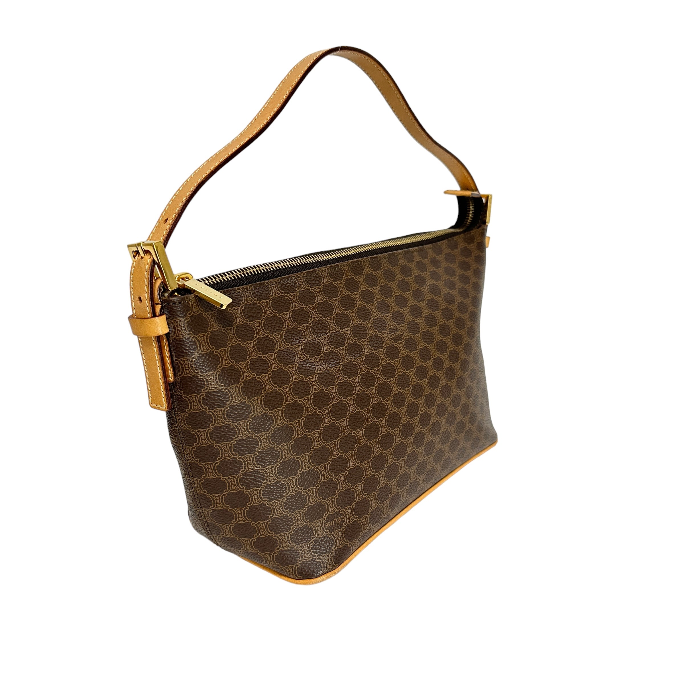 CELINE セリーヌ マカダム ワンショルダーバッグ