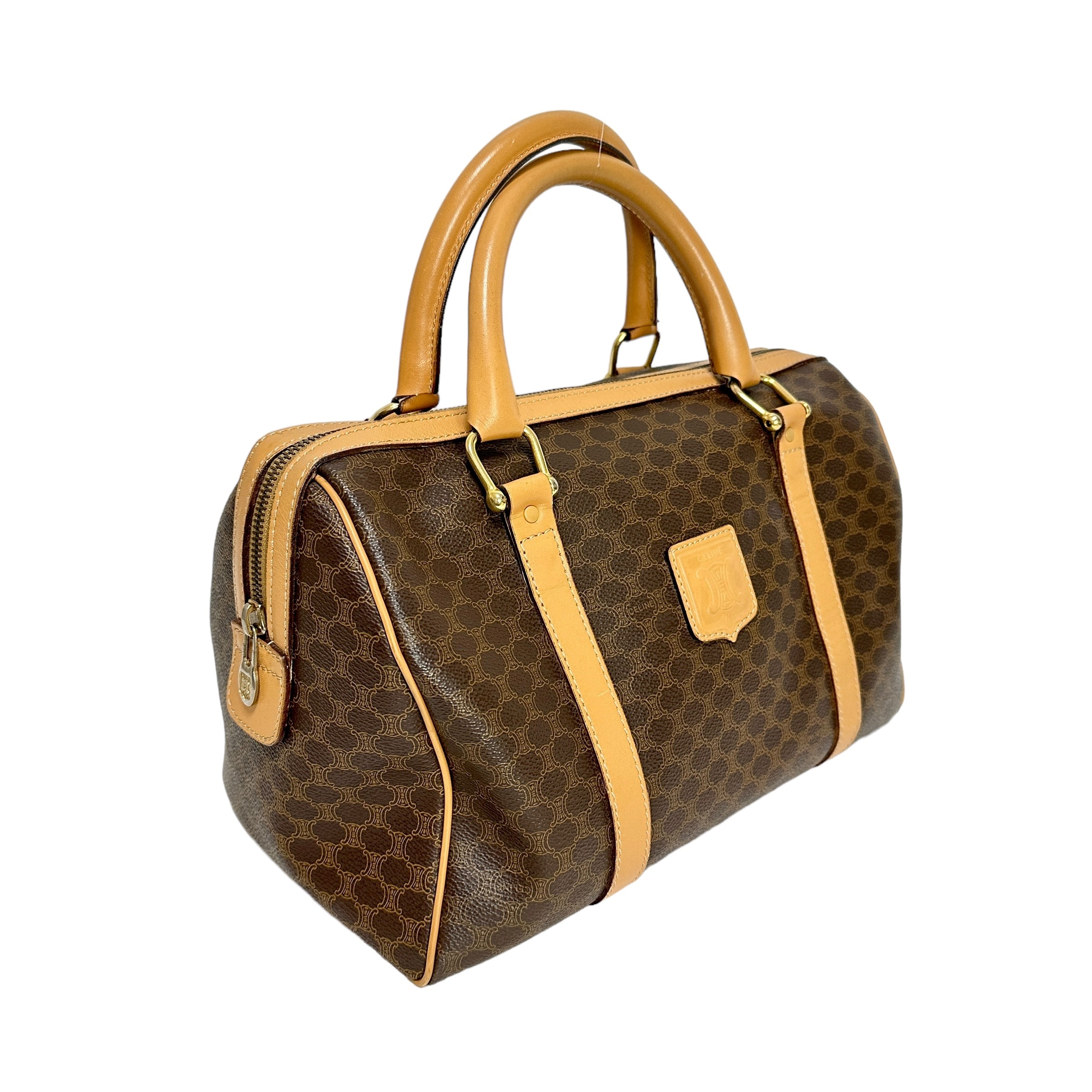 CELINE セリーヌ マカダム ハンドバッグ