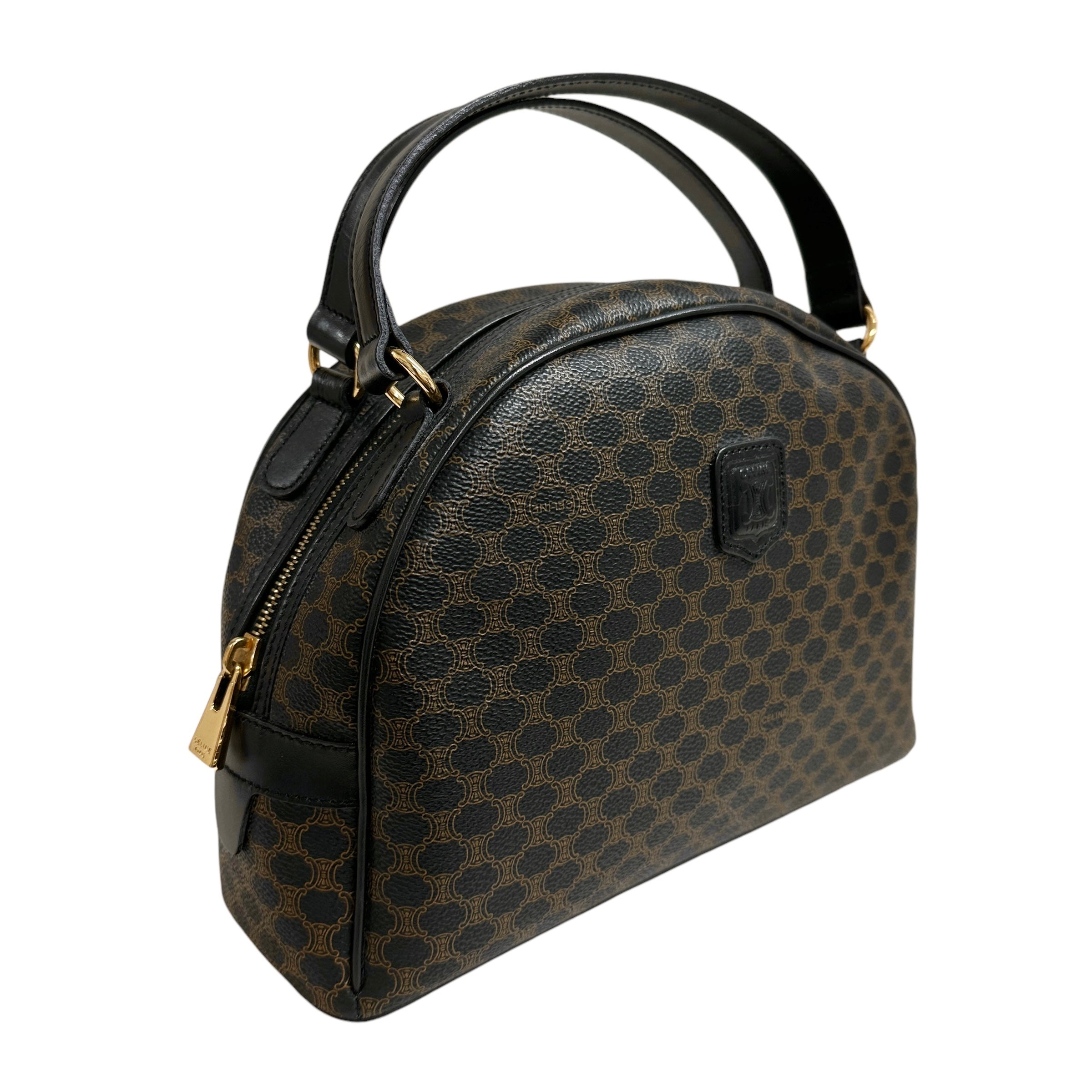 CELINE セリーヌ マカダム ハンドバッグ