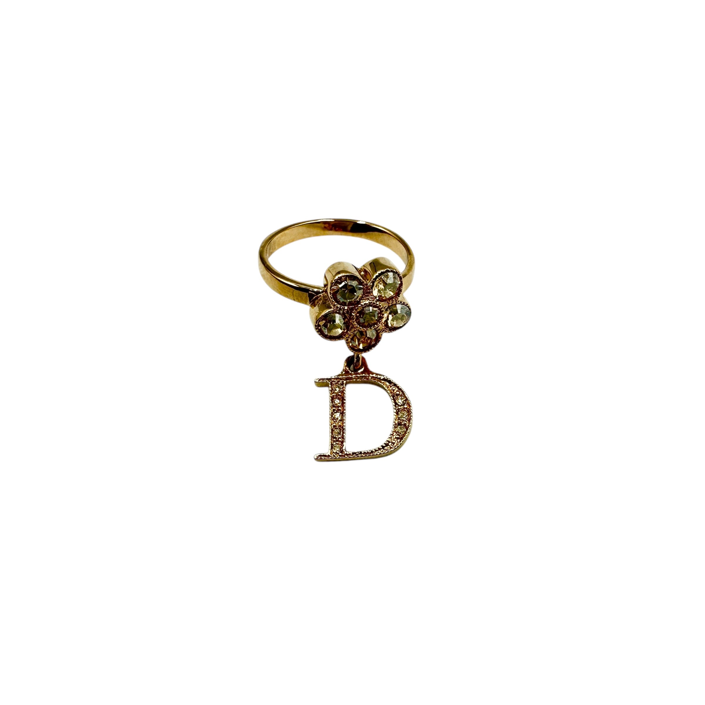 Christian Dior ディオール Dロゴ リング