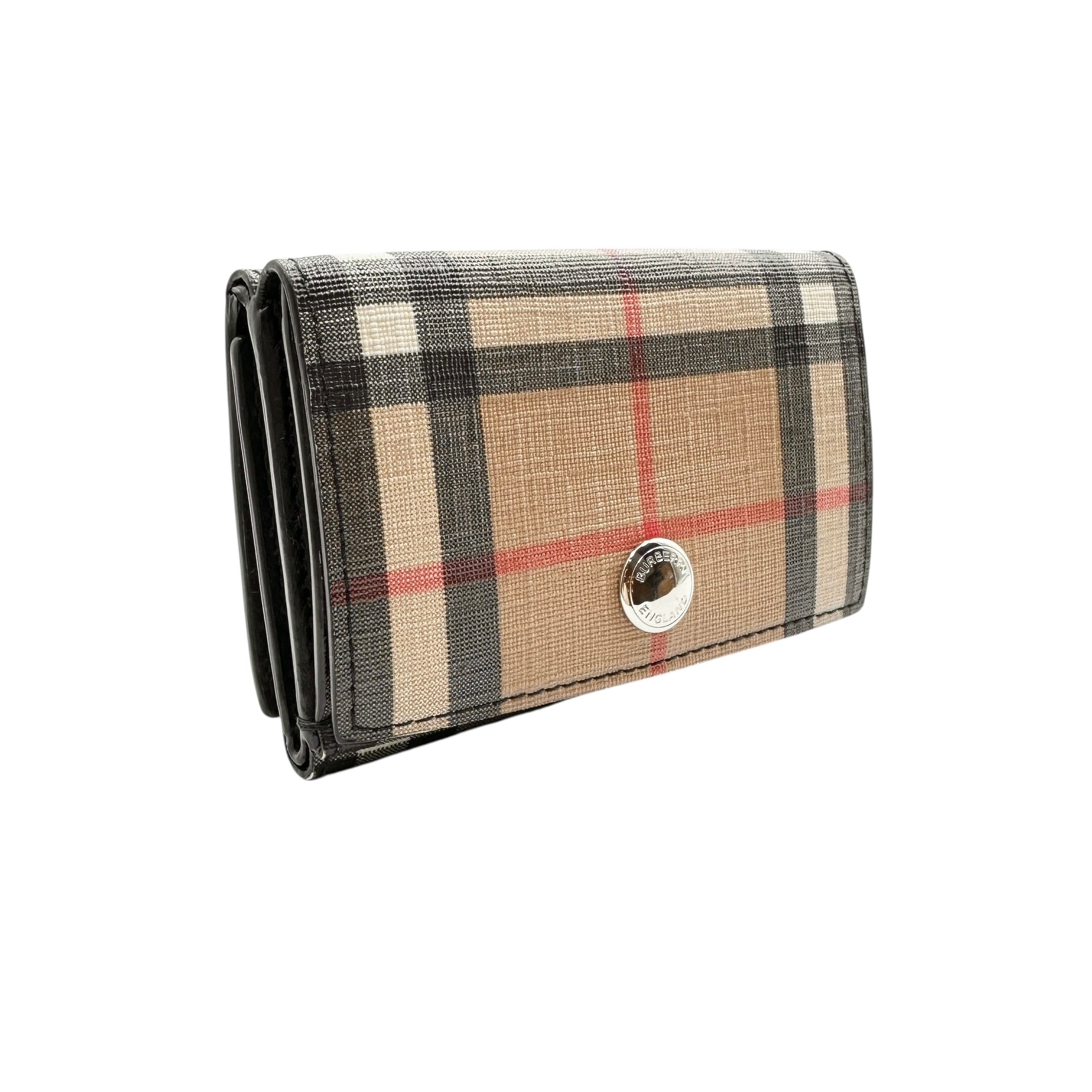 Burberry バーバリー ノバチェック 三つ折り コンパクトウォレット BURBERRY バーバリー ノバチェック コンパクトウォレット