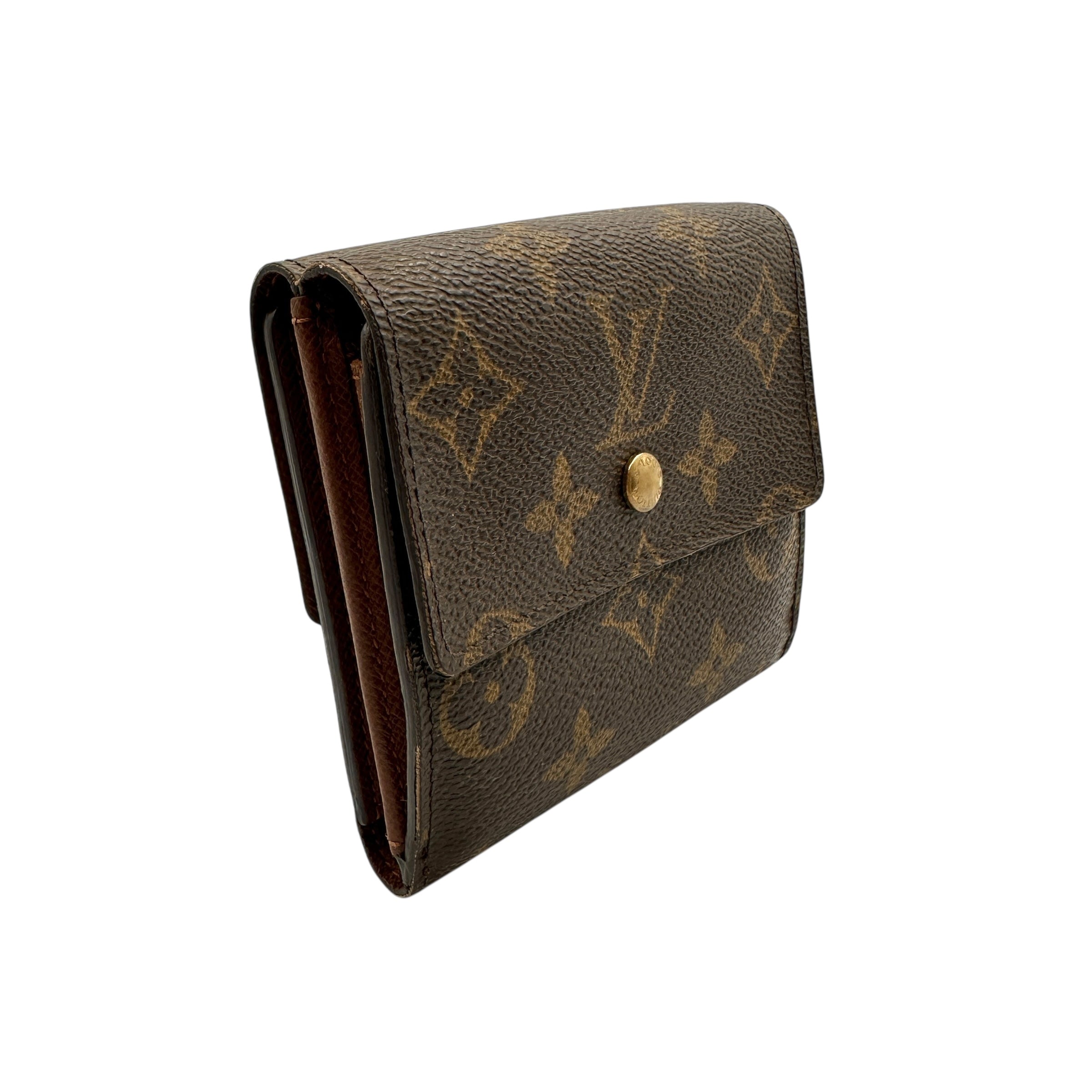 LOUIS VUITTON ルイ・ヴィトン モノグラム Wホック財布