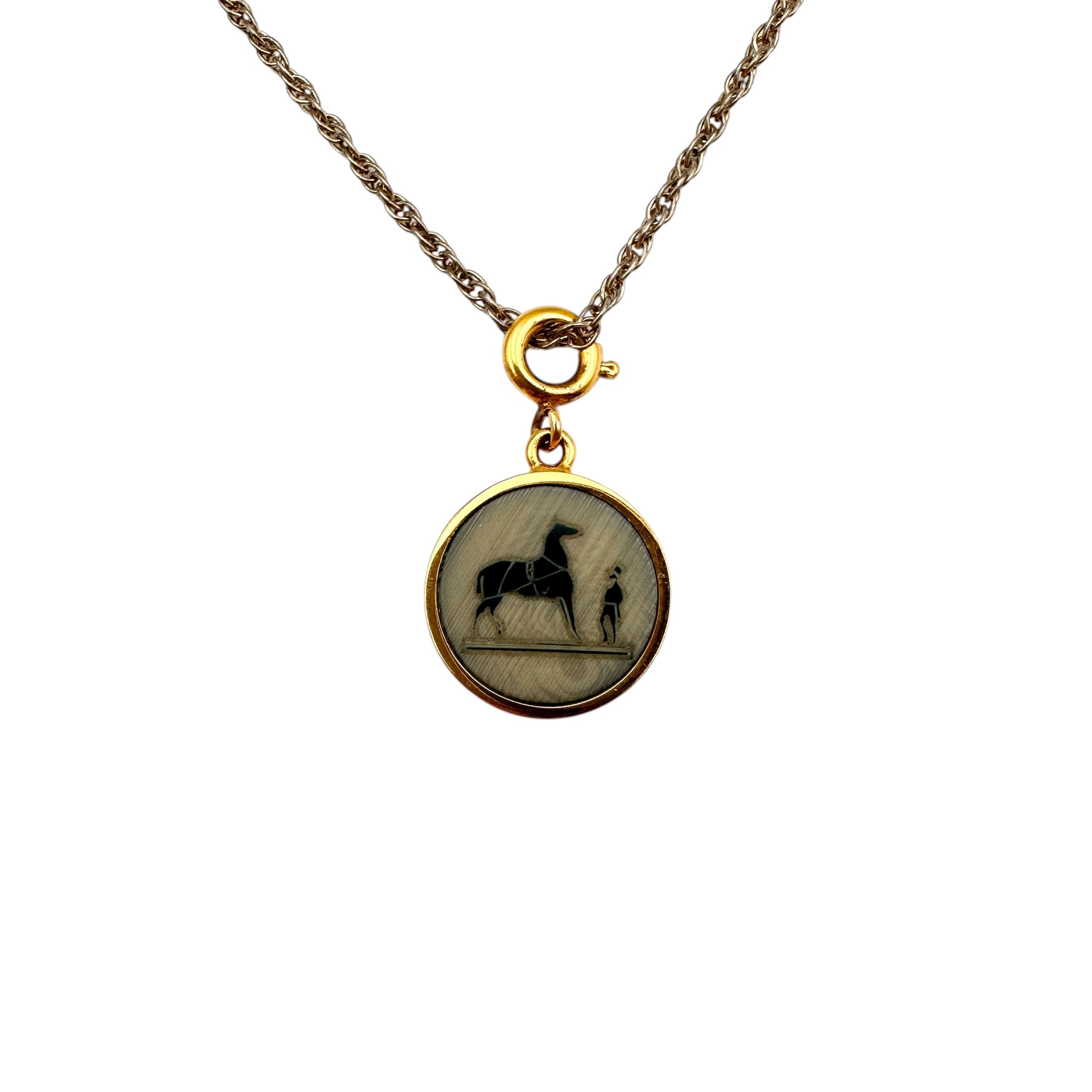 HERMES エルメス コロゾ ペンダントトップ 馬モチーフ 金 楽天市場