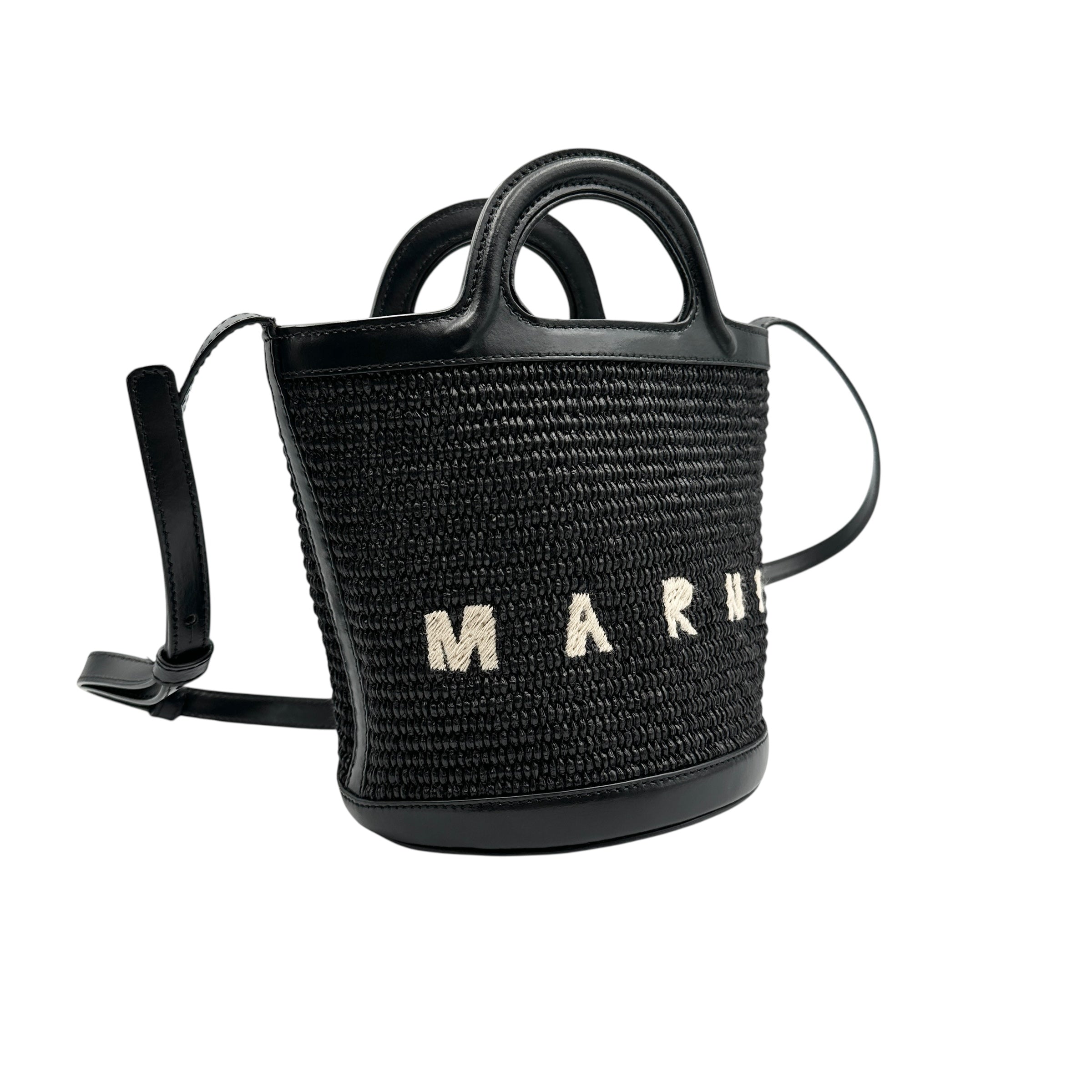 MARNI マルニ ラフィア 2WAYバッグ